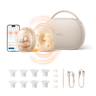 eufy S2 Pro Massaging Heated Electric Breast Pump with Charging Case
