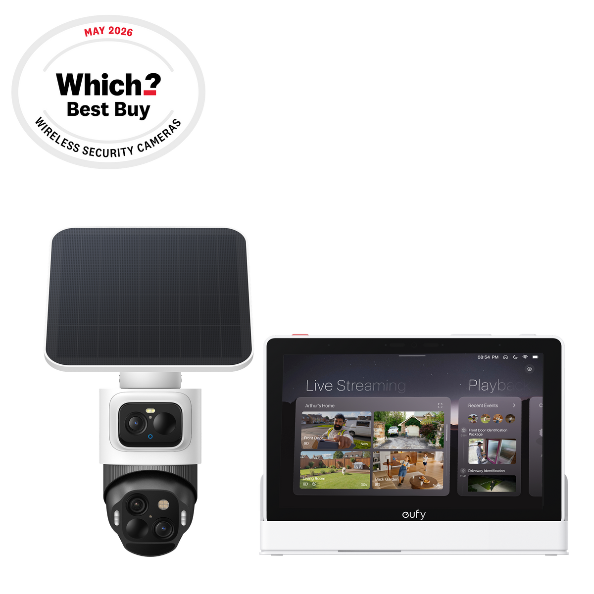 eufyCam S4 + eufy Smart Display E10
