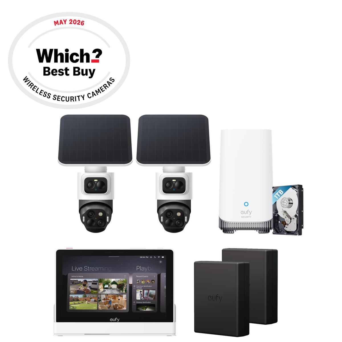 eufyCam S4 Premium Whole-Home Bundle