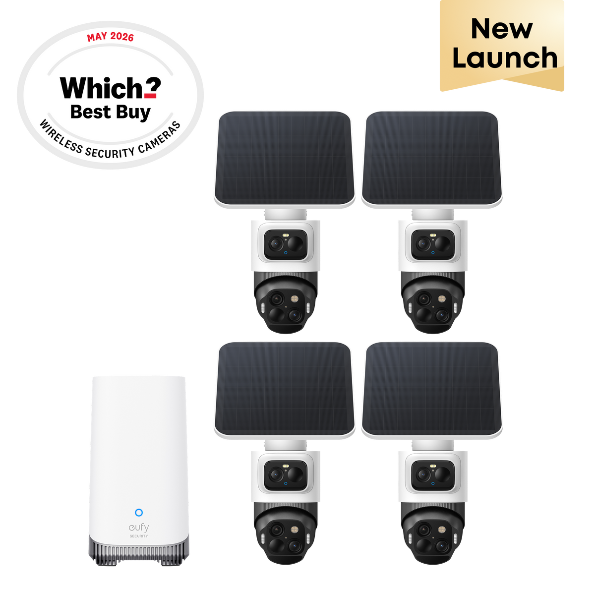 eufyCam S4 4-Cam Kit