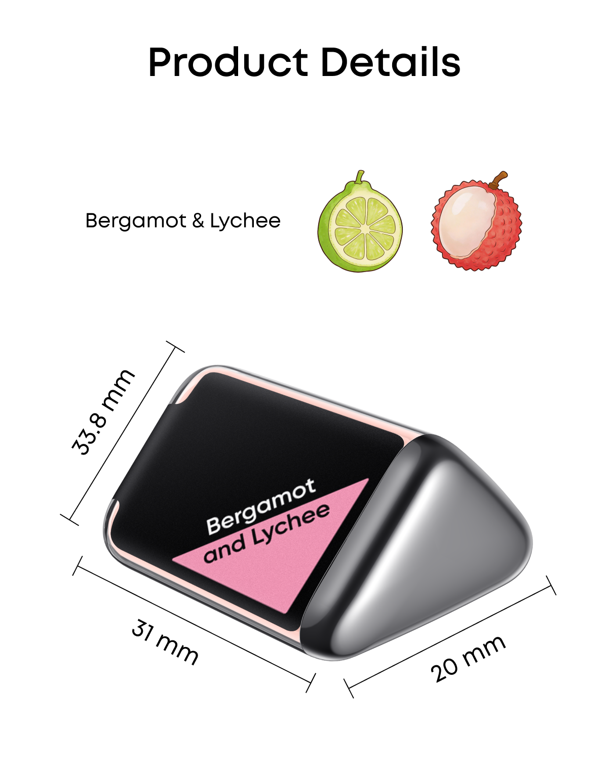 Fragrance Refill for Robot Vacuum Omni S2 (Bergamot & Lychee)