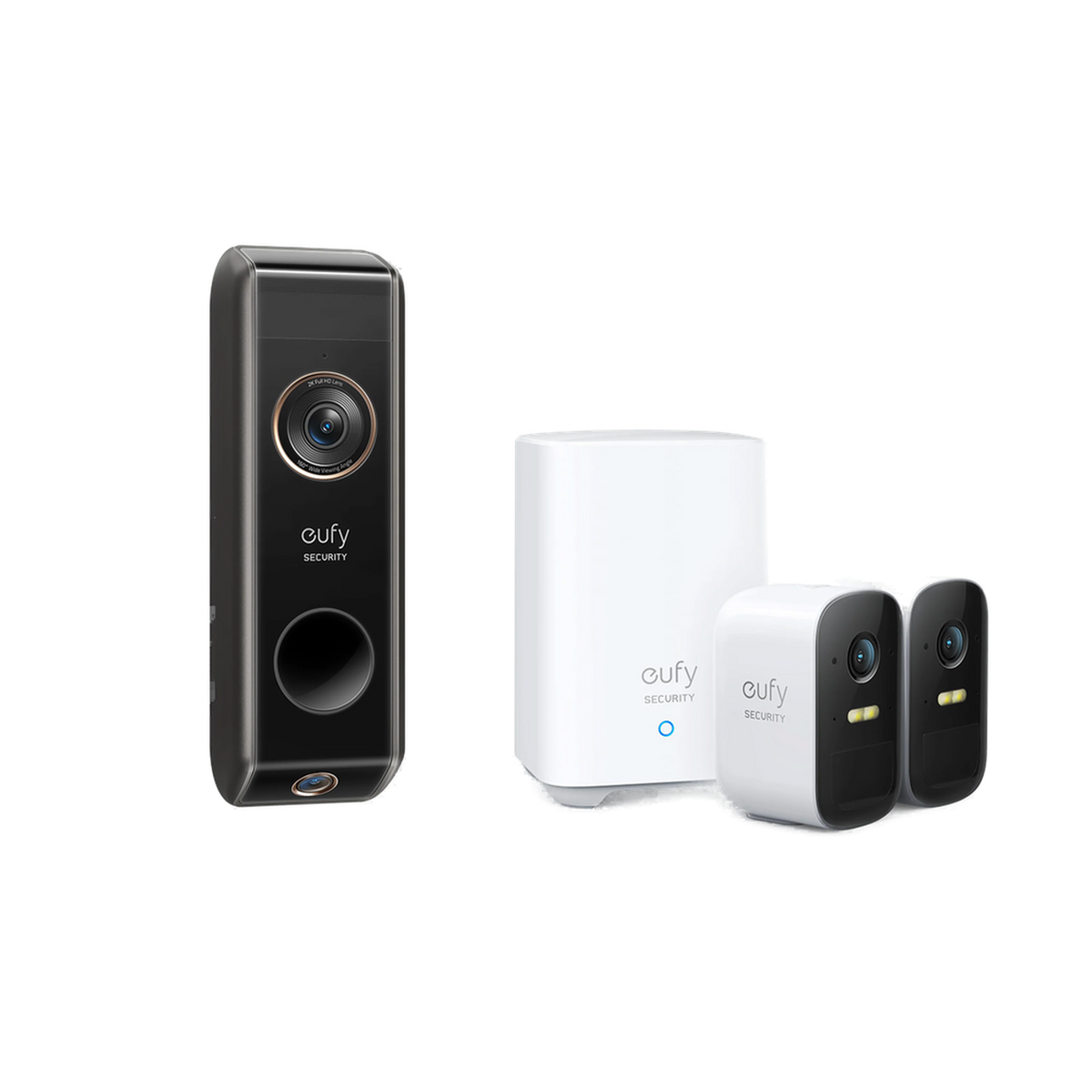 eufyCam S210 (eufyCam 2C) + Video Doorbell S330 Add-on
