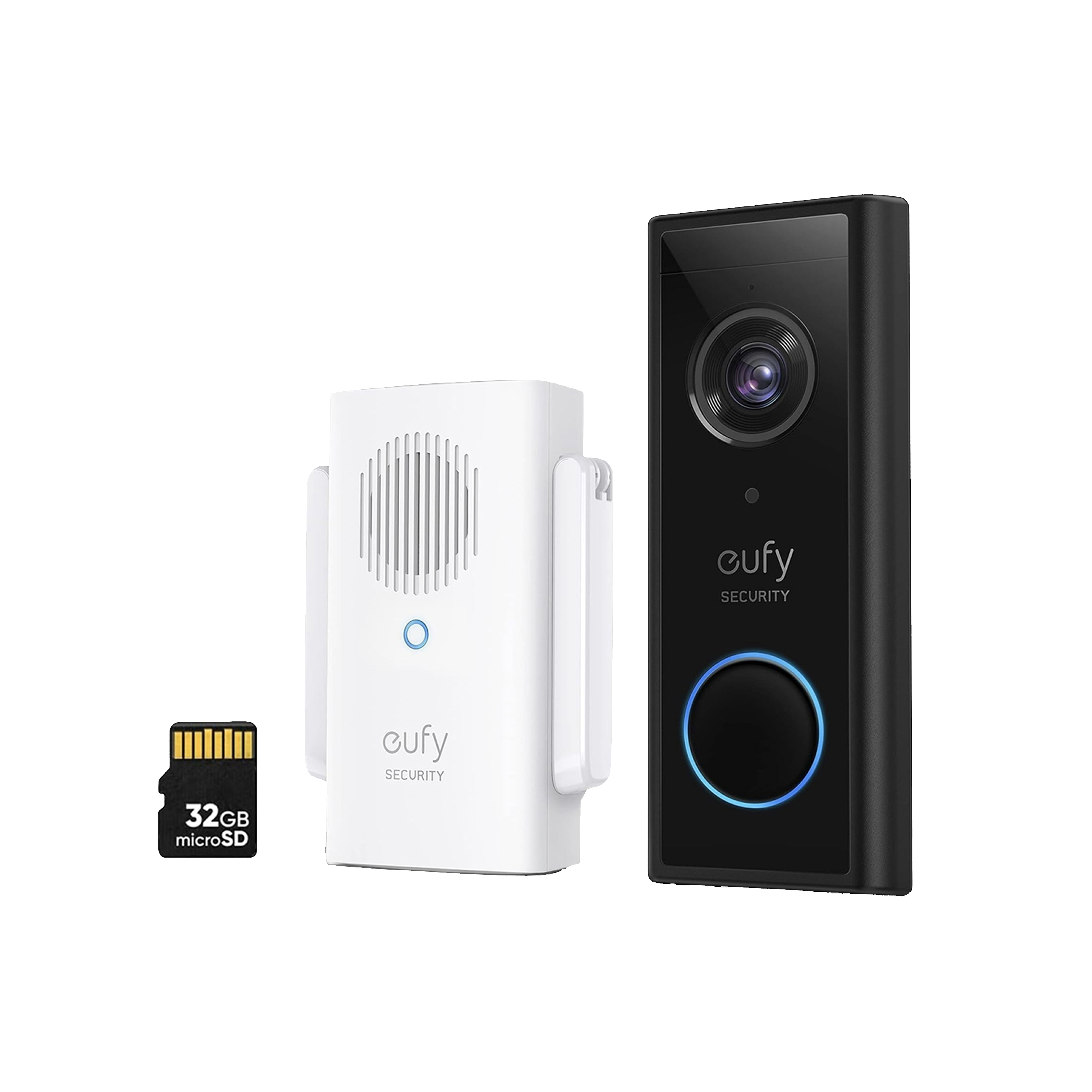 eufy Security Video Doorbell S220 with Chime (Renewed)