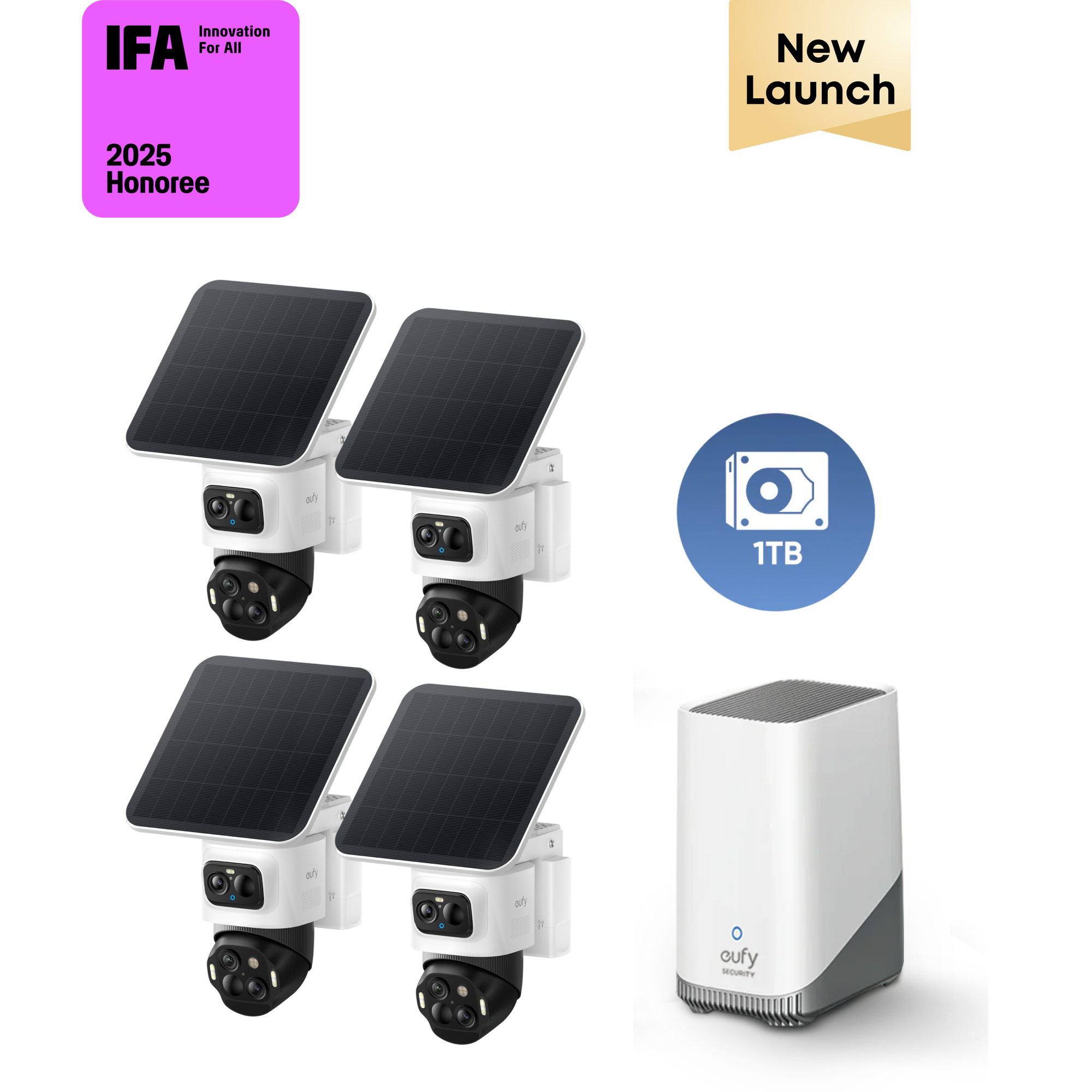 eufyCam S4 4-Cam Kit