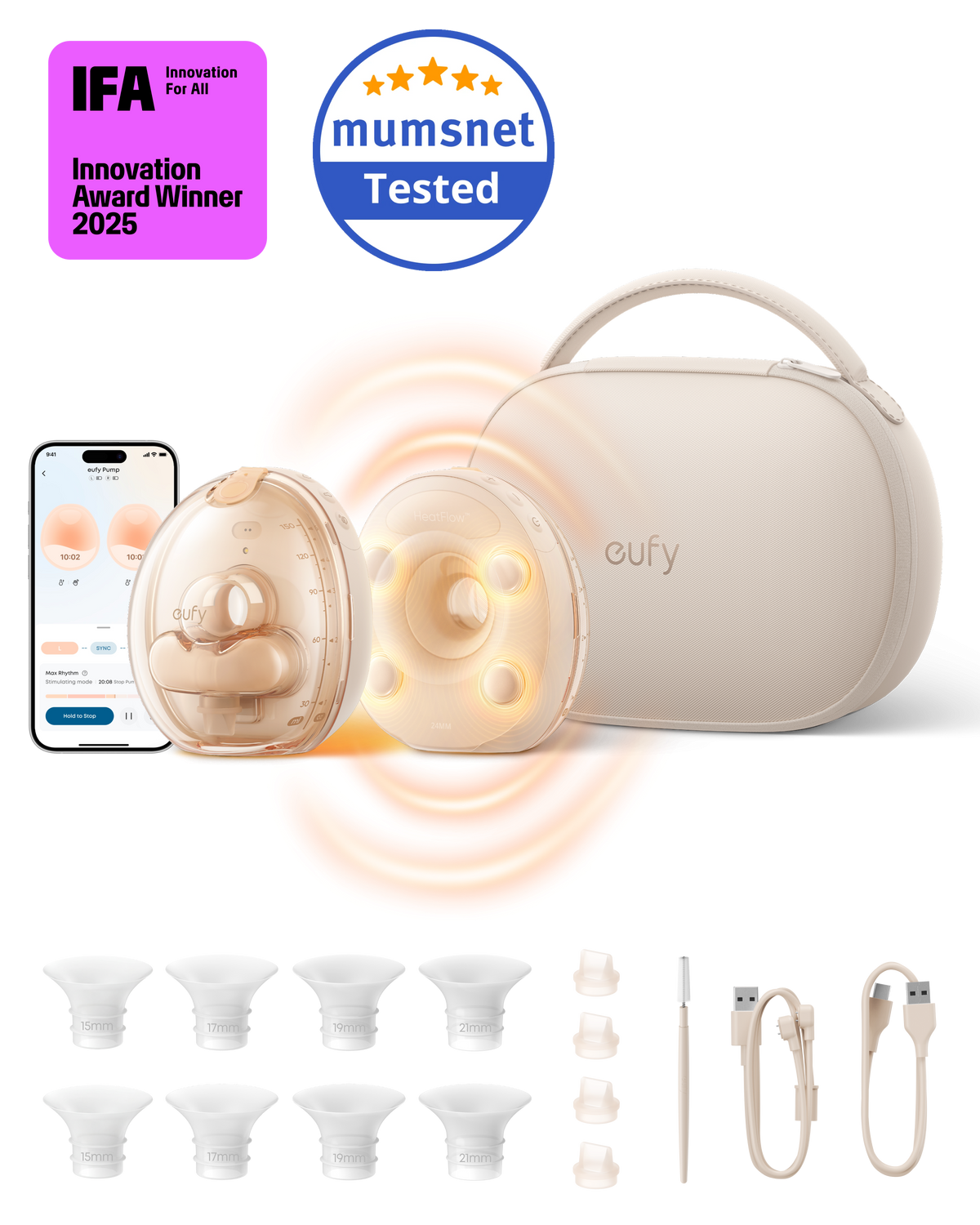 eufy Wearable Breast Pump S2 Pro