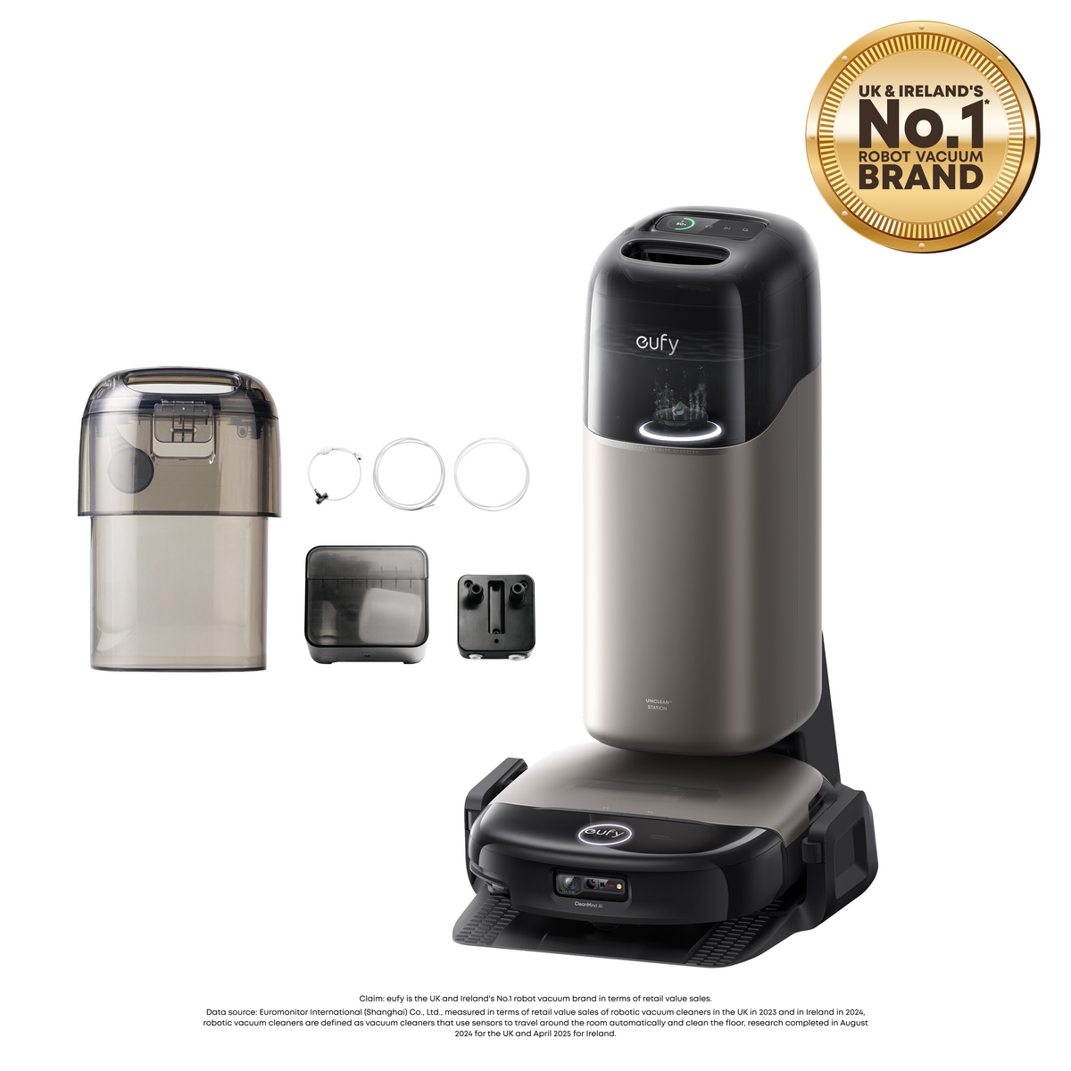 eufy Omni S2 Robot Vacuum and Mop with Auto Refill and Drainage System