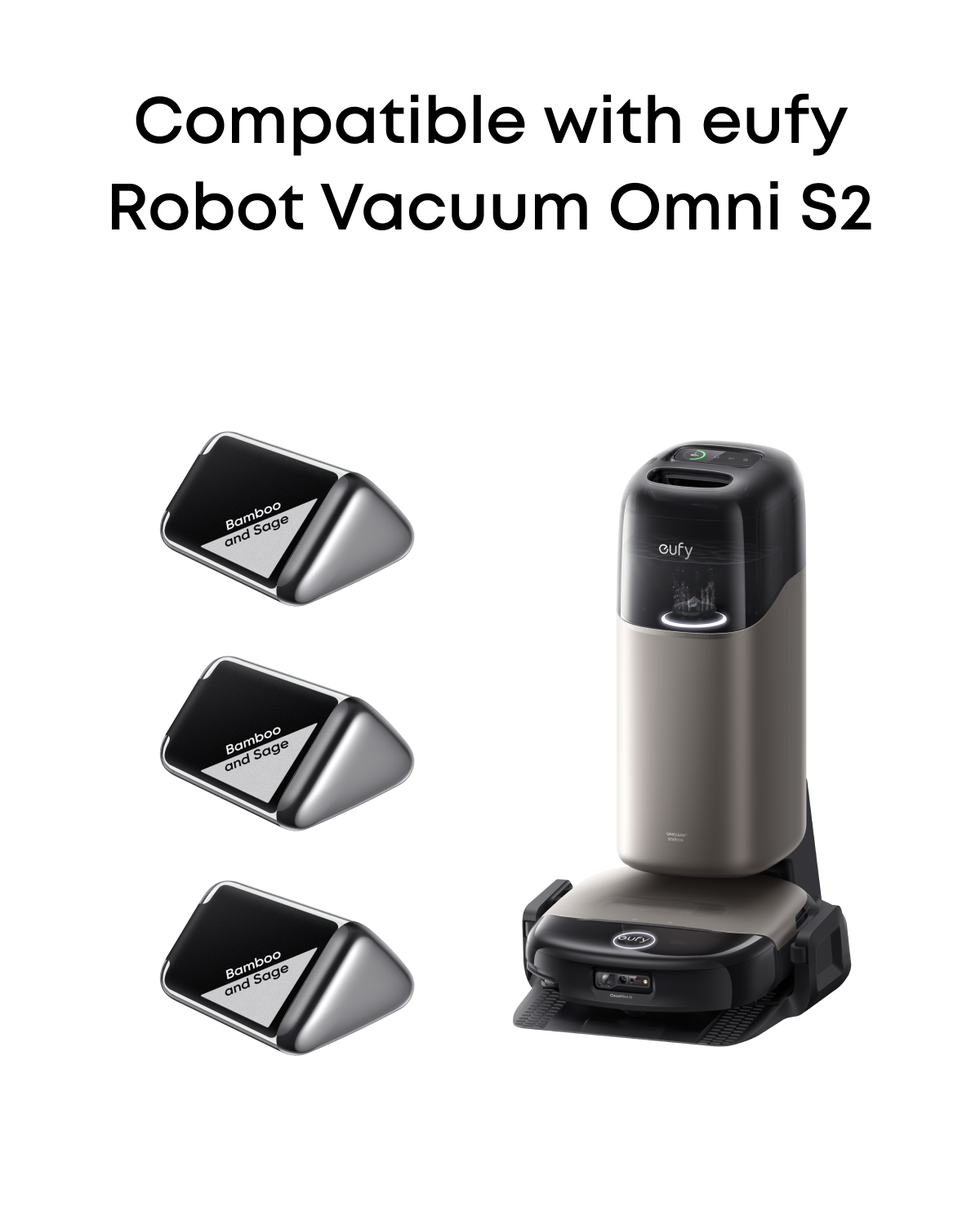 Fragrance Refill for Robot Vacuum Omni S2 (Bamboo & Sage)