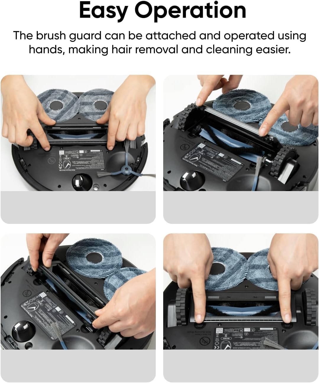 eufy Replacement Brush Guards Compatible Omni C20 Series Robot Vacuum Cleaners