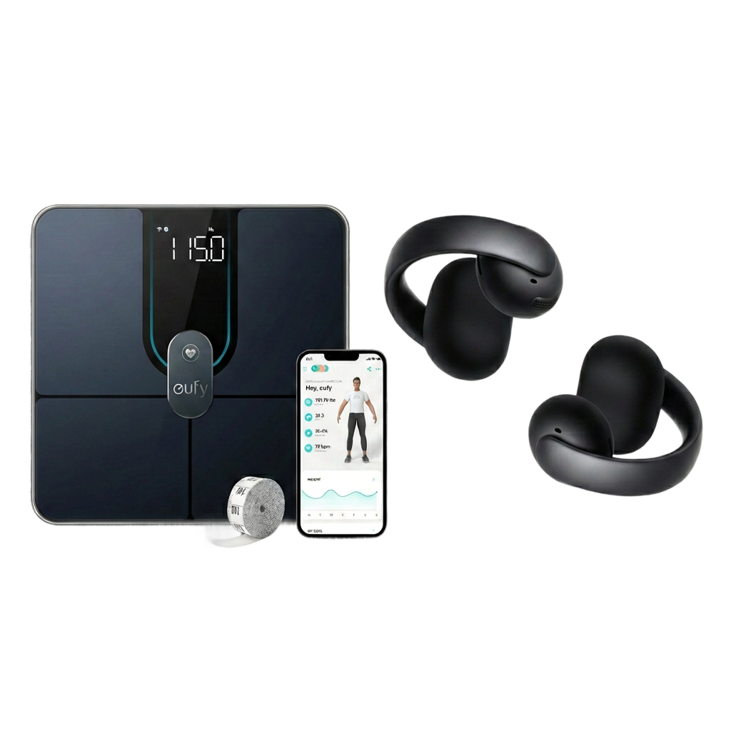 eufy Smart Scale P2 Pro with soundcore AeroClip
