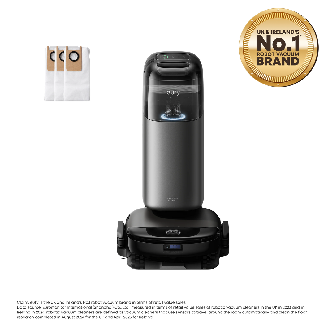 eufy Robot Vacuum Omni S1 Pro + Dust Bags