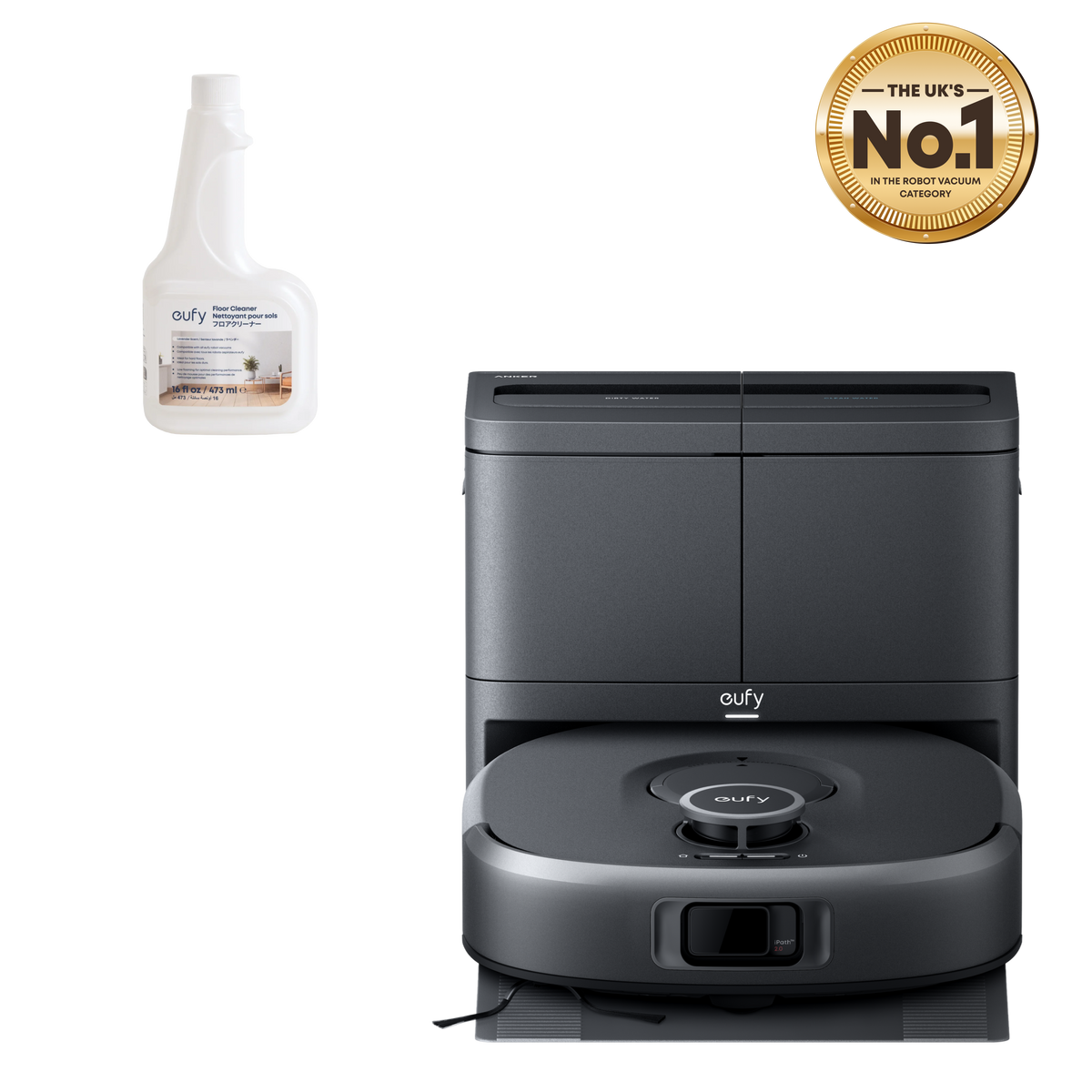 Anker eufy C30 Robot Vacuum and Mop Combo with 1 Floor Cleaning Solution