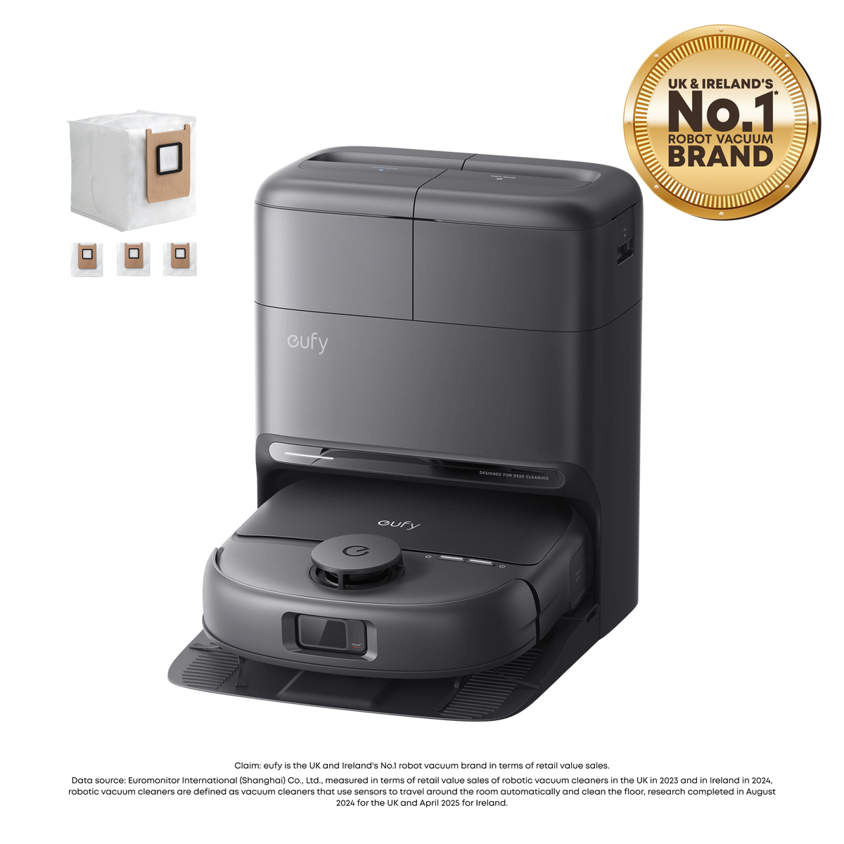 eufy Omni C28 Robot Vacuum and Mop with Dust Bag