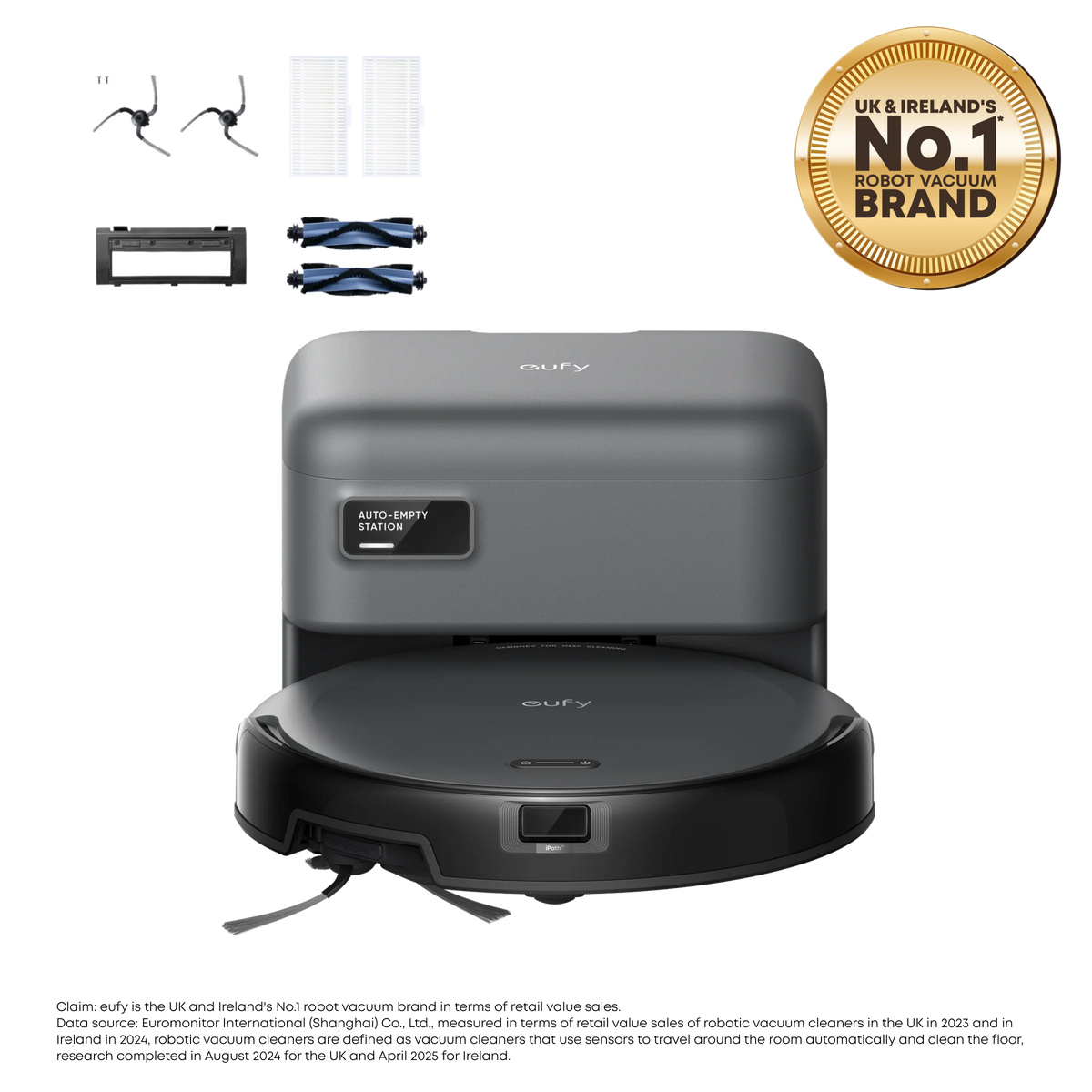 eufy Robot Vacuum C10 with Replacement Parts Kit