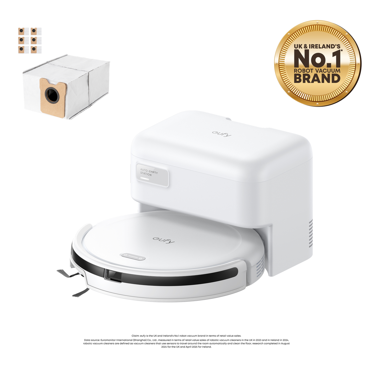 eufy Robot Vacuum C10 with Dust Bags
