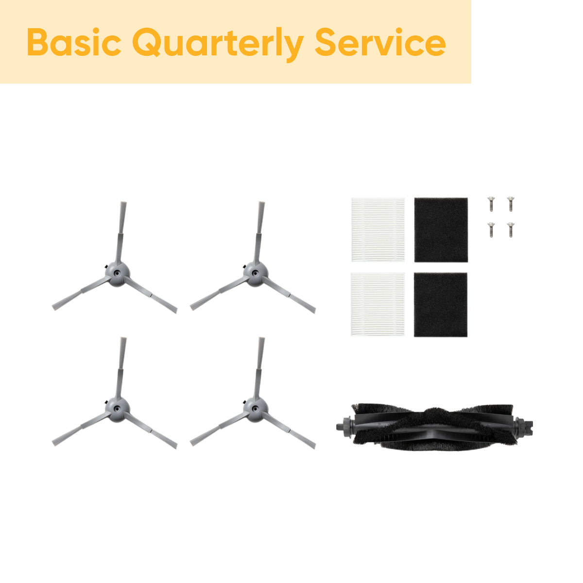 eufy L60 and L60 Hybrid Accessories Subscription Service — Basic Quarterly Service