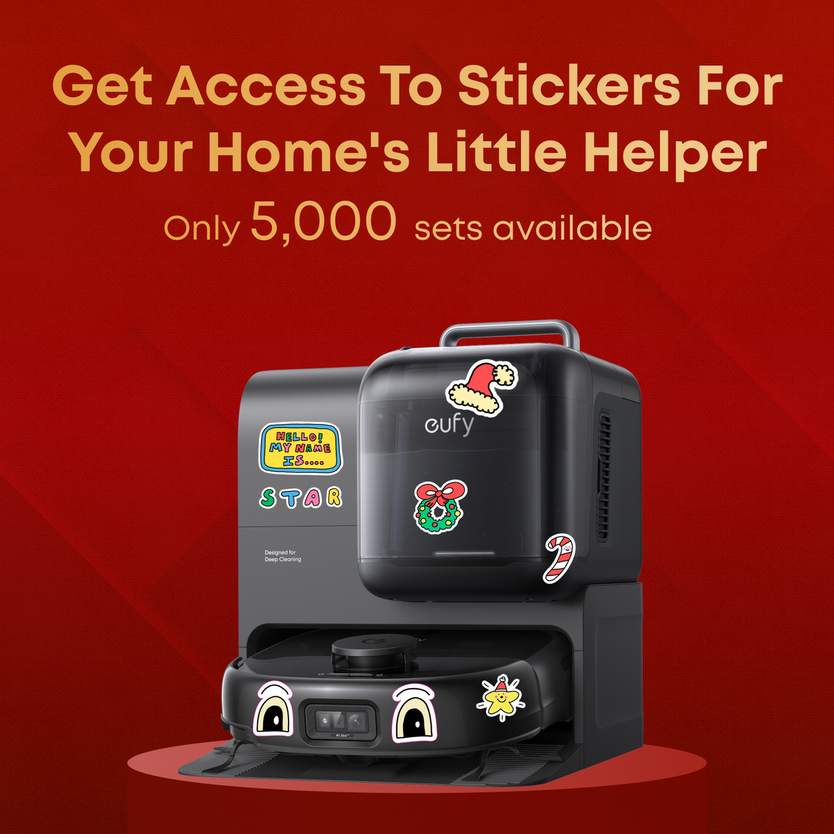 eufy E28 | Robot Vacuum & Mop with Portable Deep Cleaner