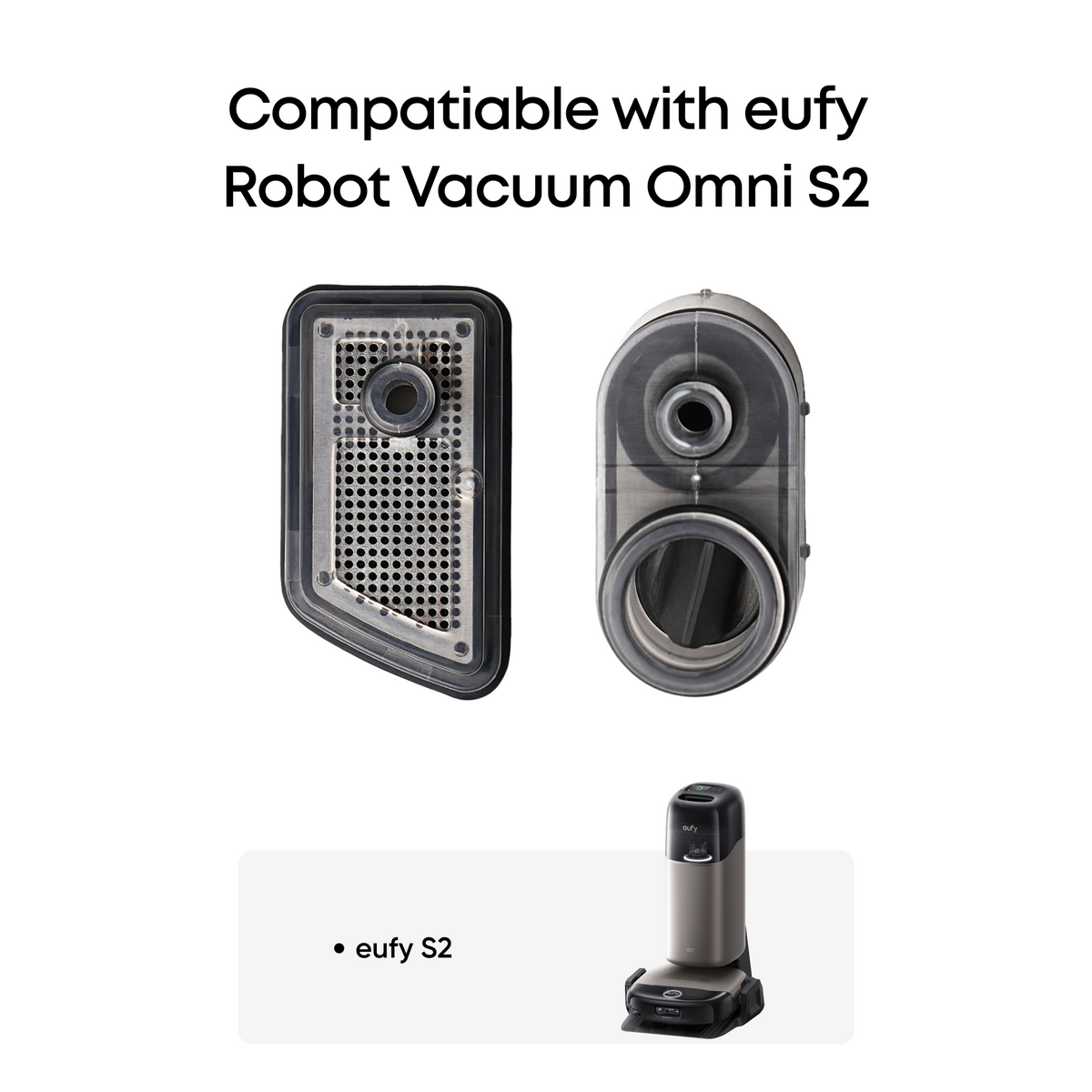 eufy Dirty Water Tank Filter for eufy Robot Vacuum Omni S2