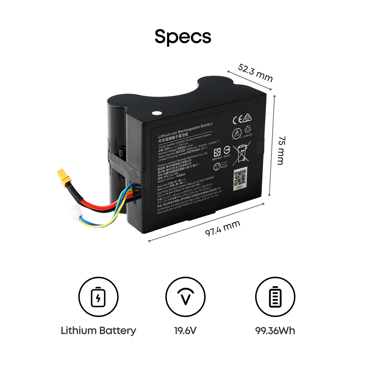 eufy Replacement Battery for Robot Vacuum Omni S2