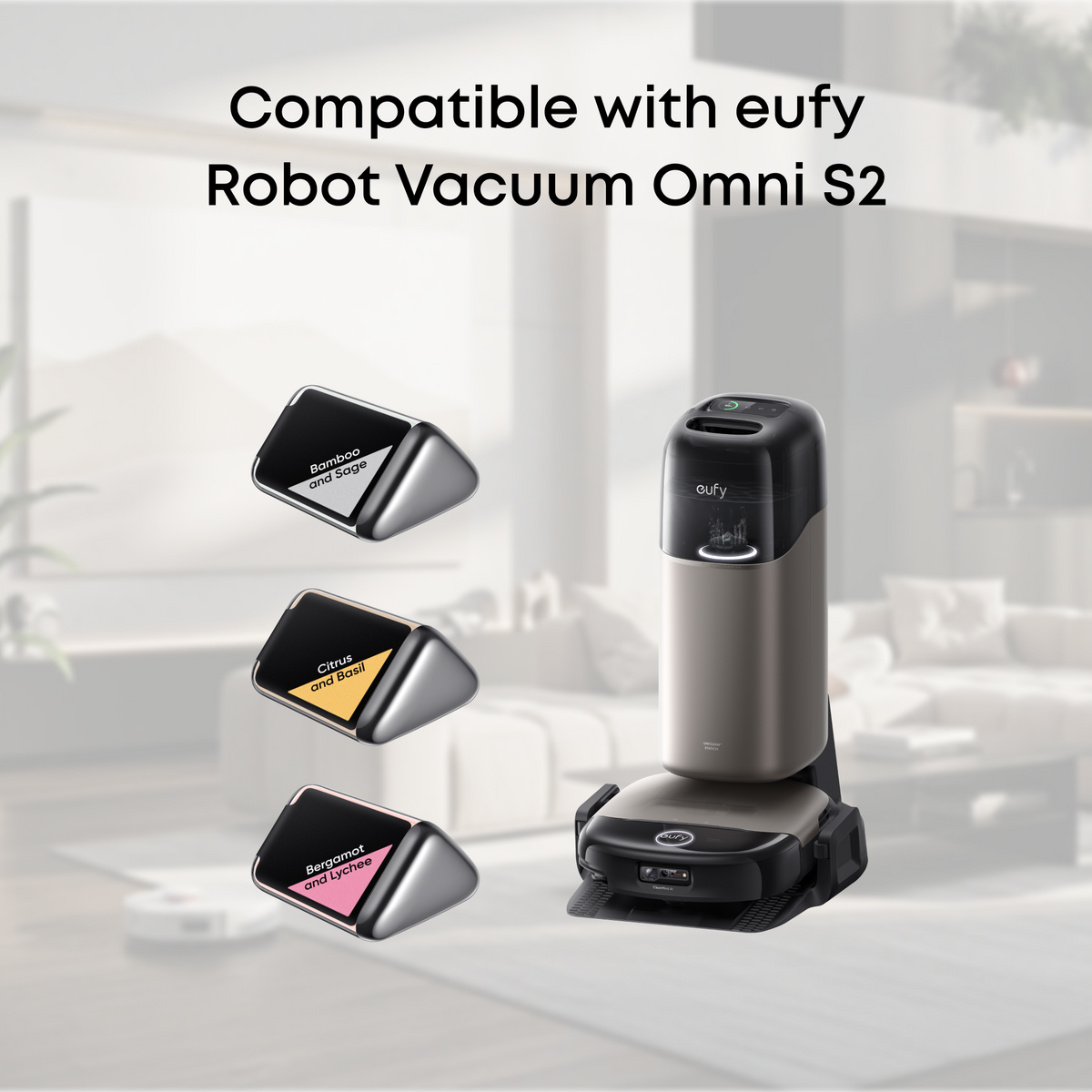 Fragrance Refill for Robot Vacuum Omni S2 (3 Scents)