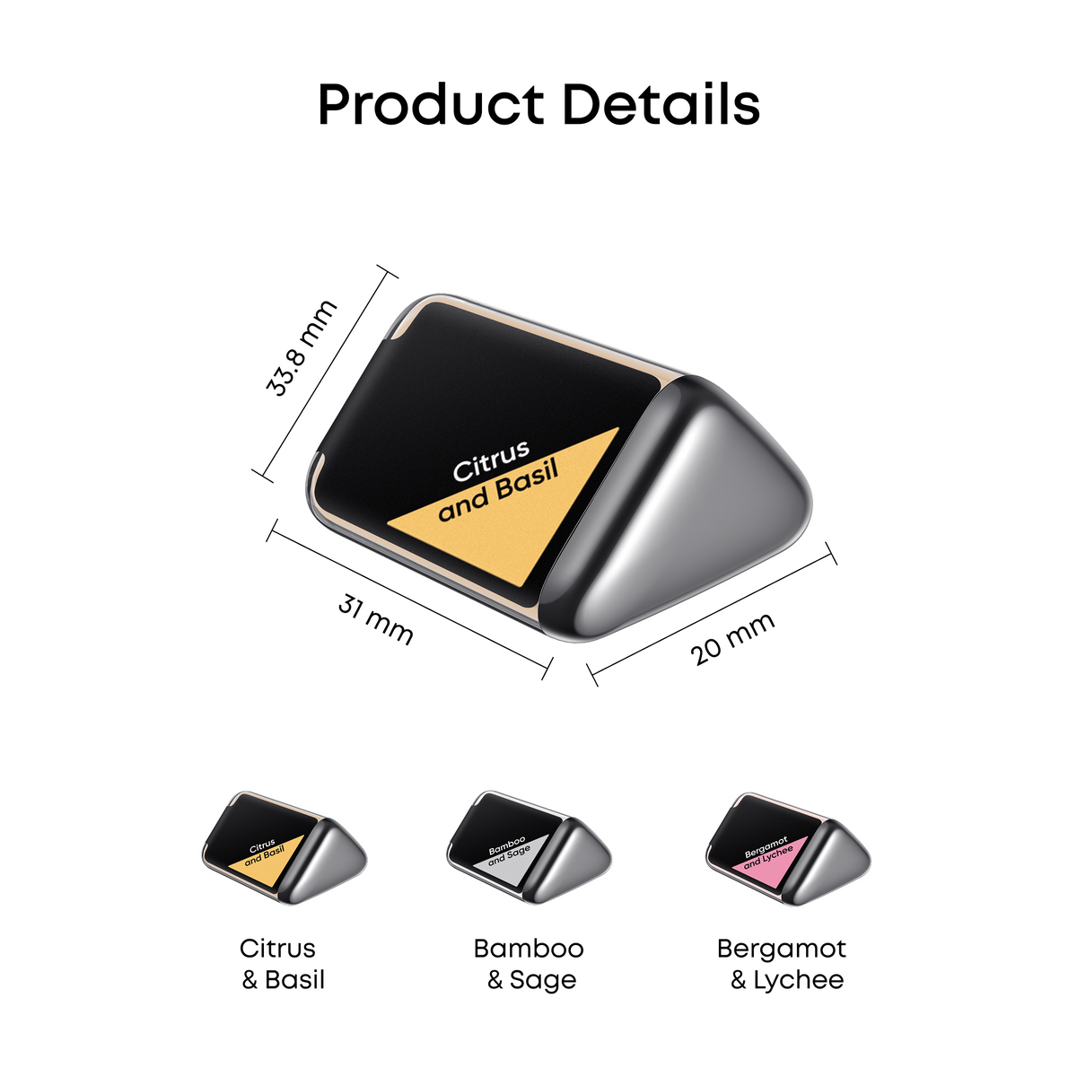 Fragrance Refill for Robot Vacuum Omni S2 (3 Scents)
