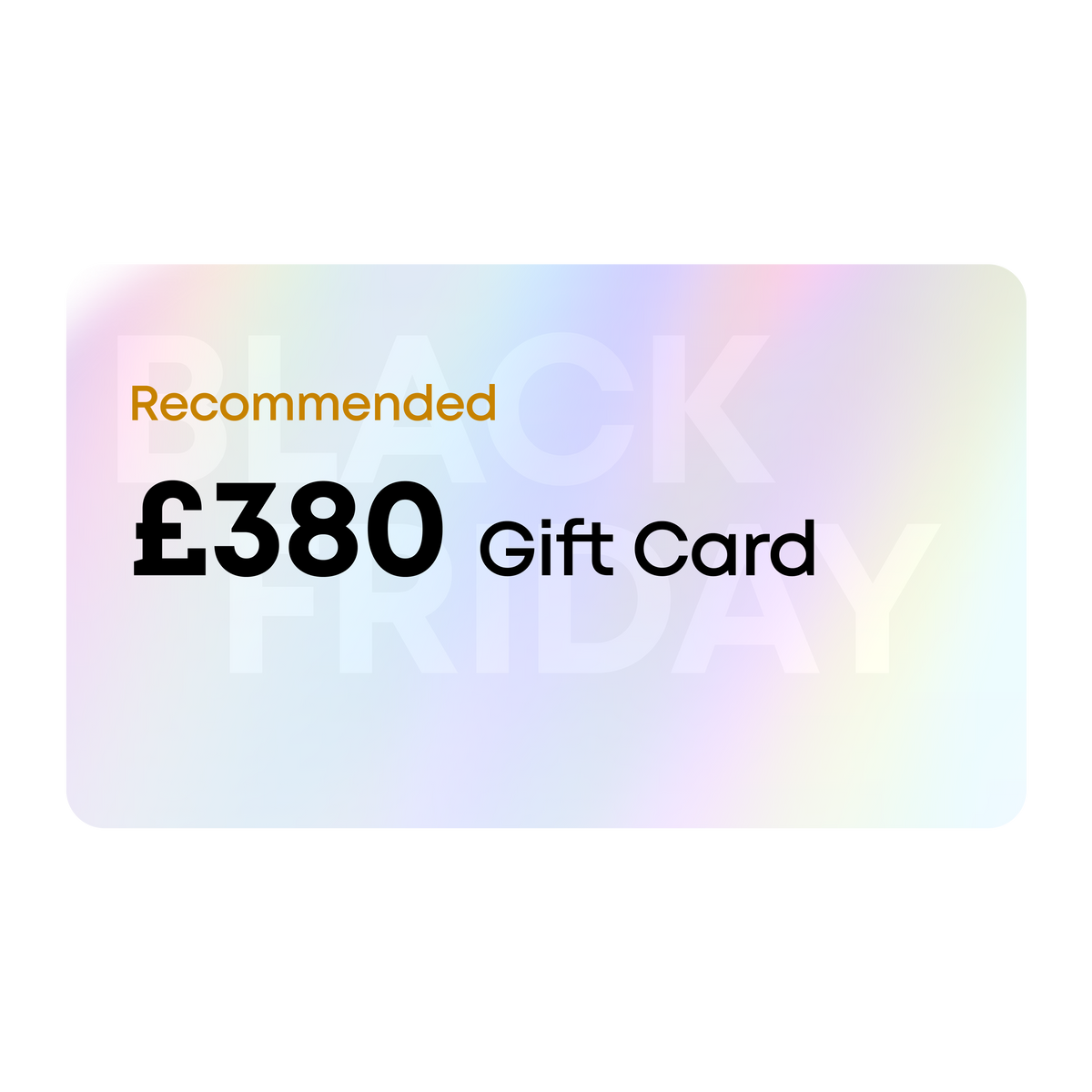 Giftcard (£380) APP