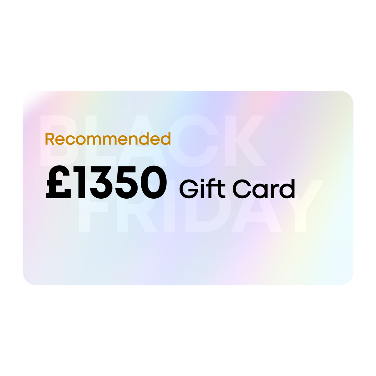 Giftcard (£1350) APP