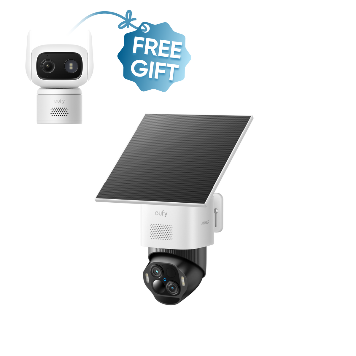 eufy SoloCam E50 with Free Cam C31