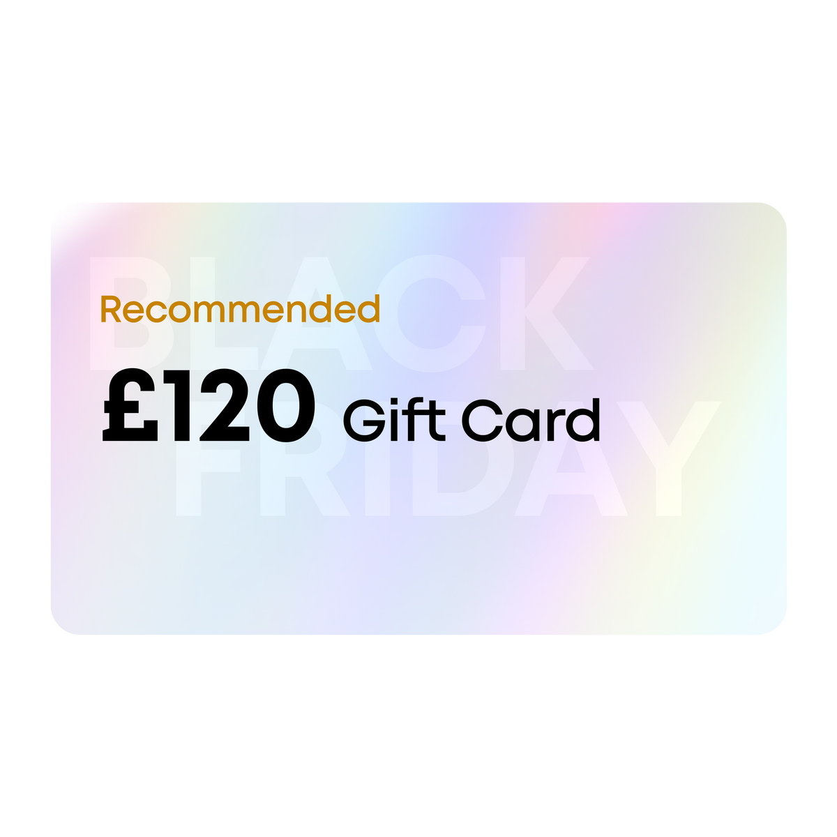 Giftcard (£120) APP