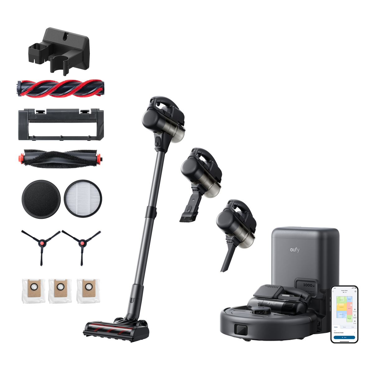 eufy Robot Vacuum E20 + Ultimate Accessories Kit