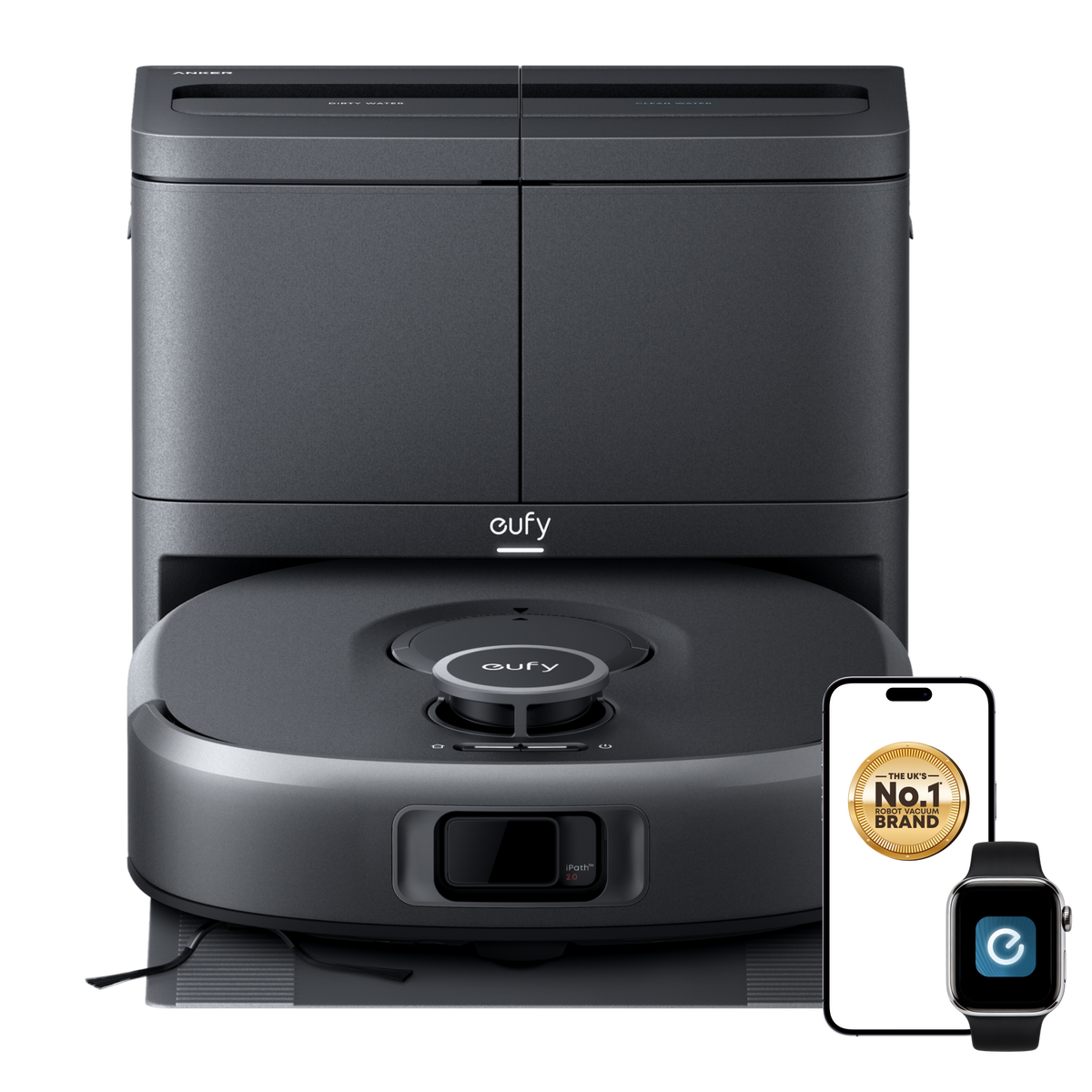 Anker eufy Omni C30 Robot Vacuum and Mop Combo, 35,000 Pa Flagship Suction