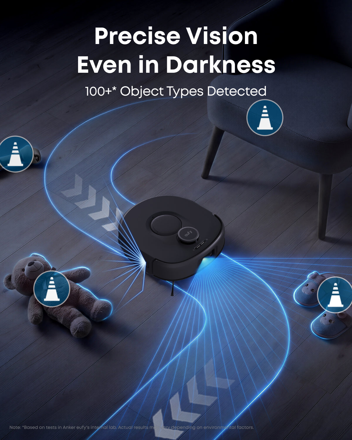 Anker eufy C30 Edge Robot Vacuum and Mop Combo, 35,000 Pa, Edge-to-Edge Mop