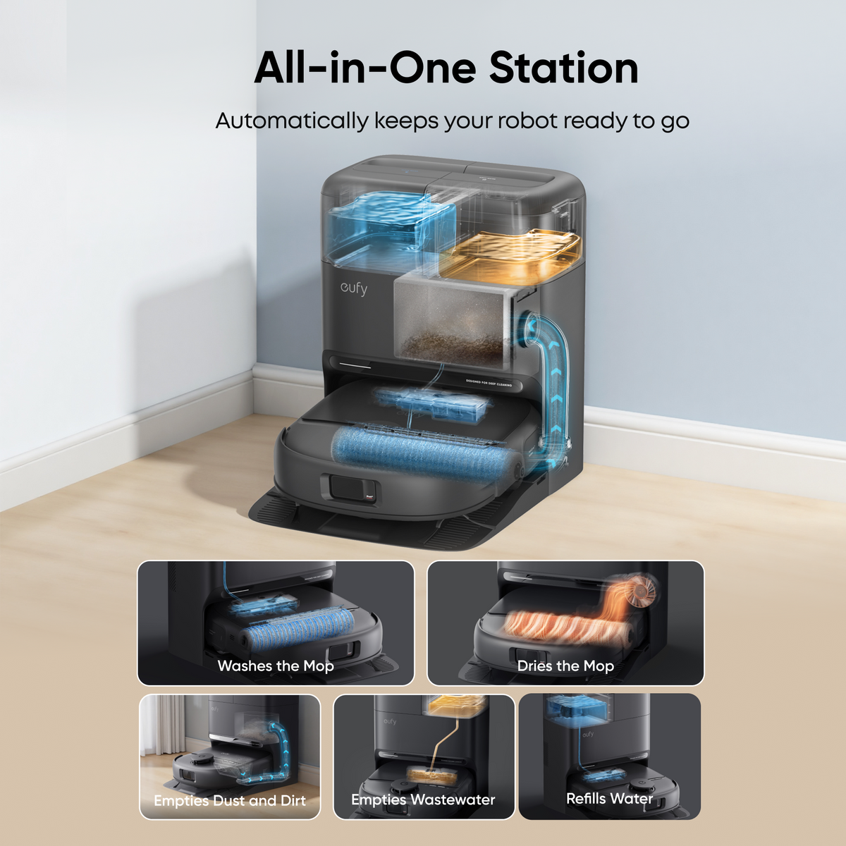 eufy Omni C28 Robot Vacuum and Mop