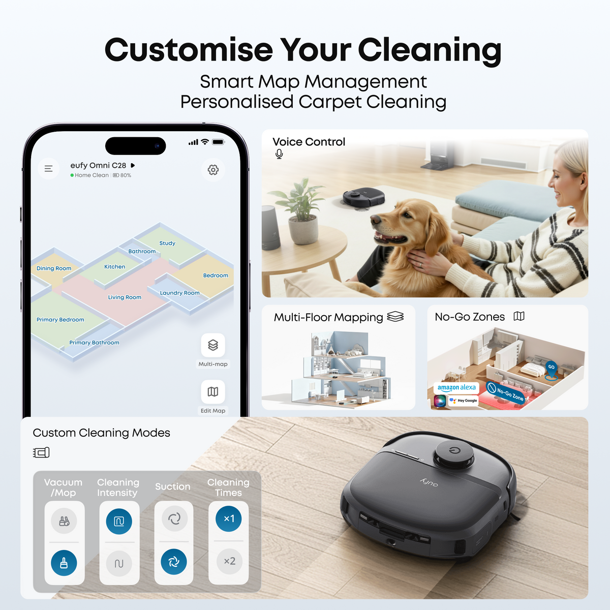 eufy Omni C28 Robot Vacuum and Mop