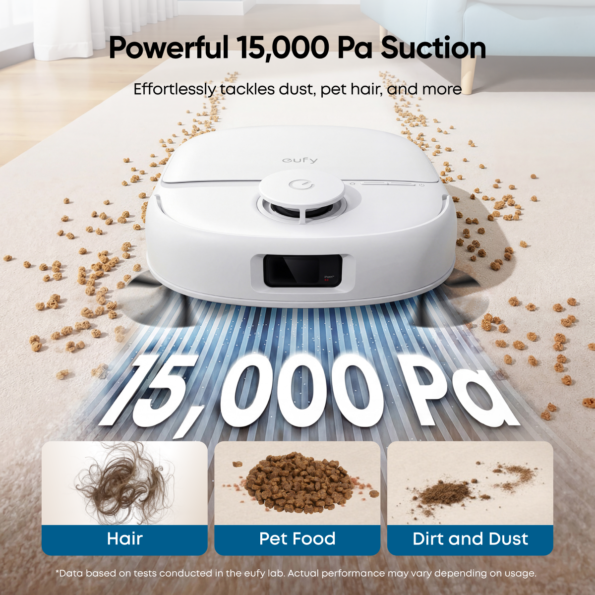 eufy Omni C28 Robot Vacuum & Mop with All-in-One Station (White)