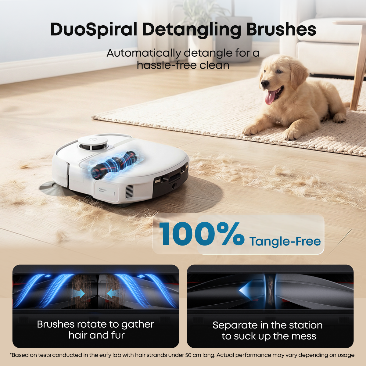 eufy Omni C28 Robot Vacuum & Mop with All-in-One Station (White)