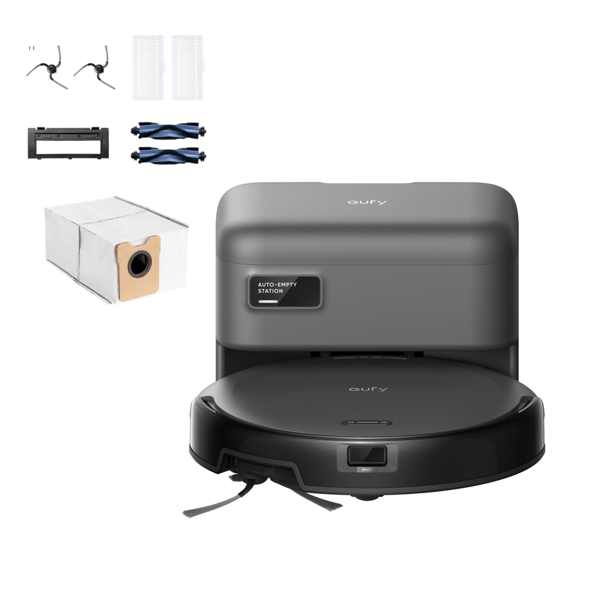 eufy Robot Vacuum C10 with Accessories Kit and 6 Dust Bags