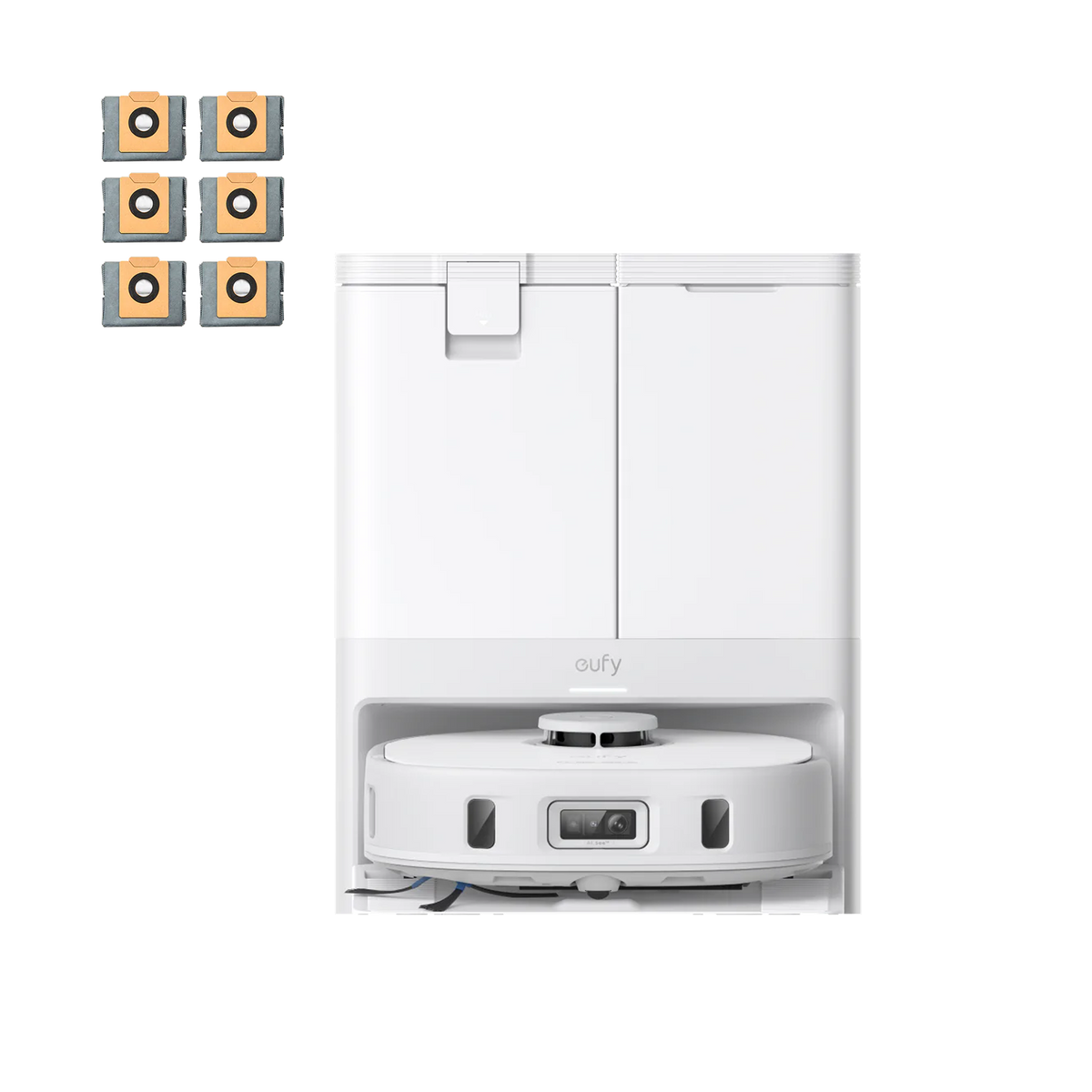 eufy X10 Pro Omni White with 6 Dust Bags