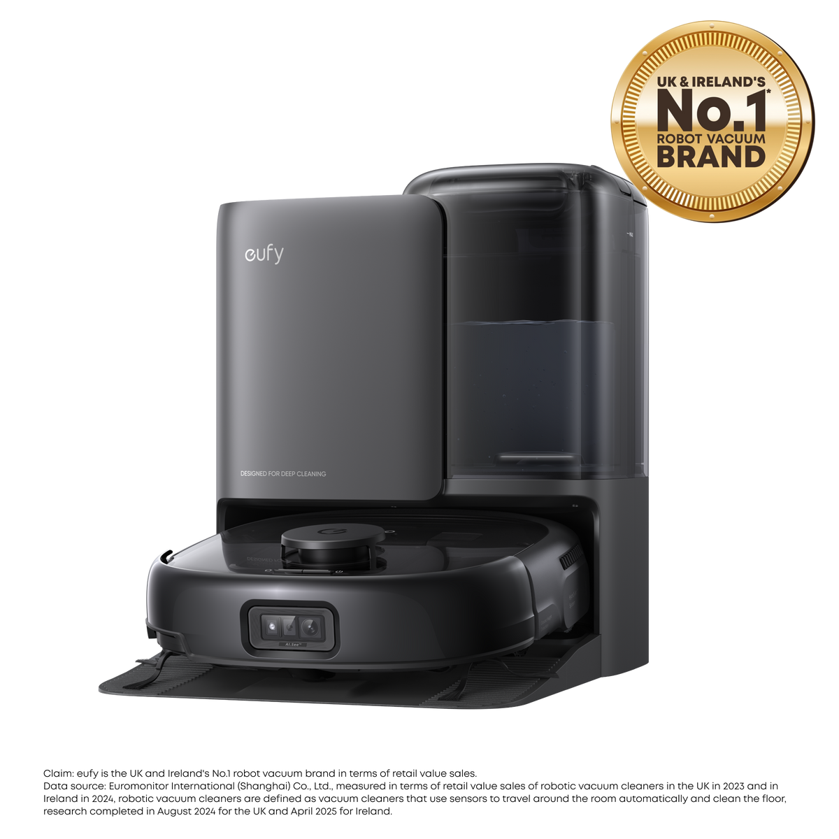 eufy E25 | Robot Vacuum &amp; Mop, 20KPa Ultra Suction Power
