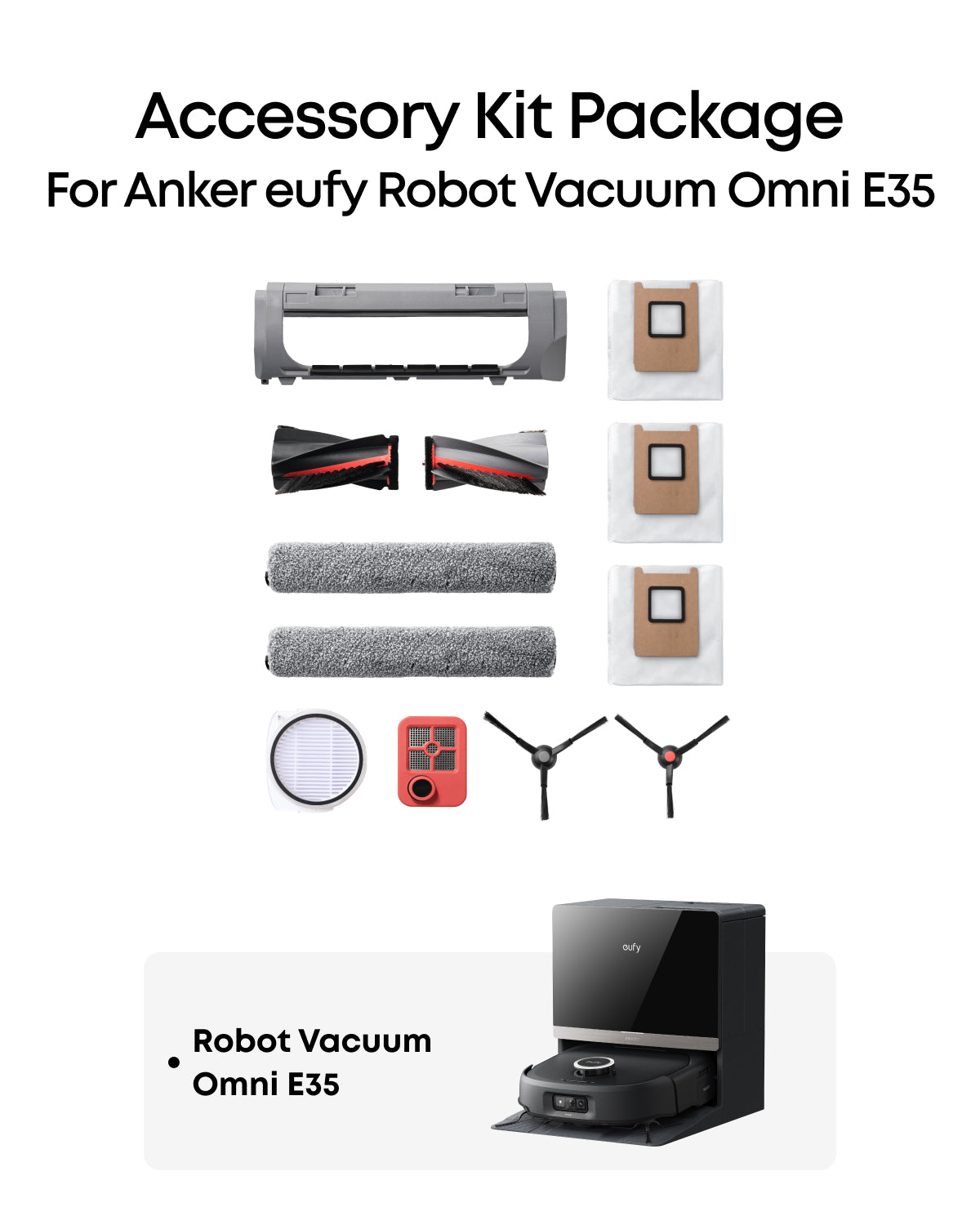 Anker eufy Official Accessory Kit for E35, 1 Set