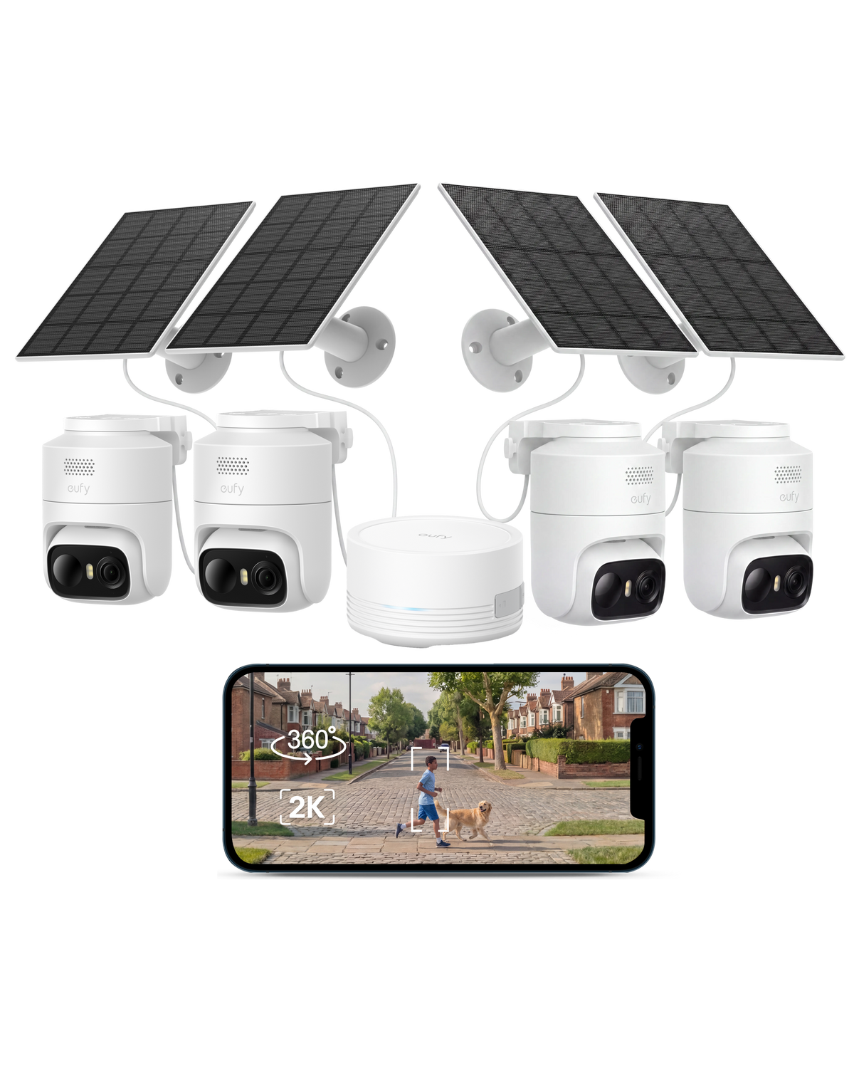 eufyCam C37 4 Pack and HomeBase Mini Bundle