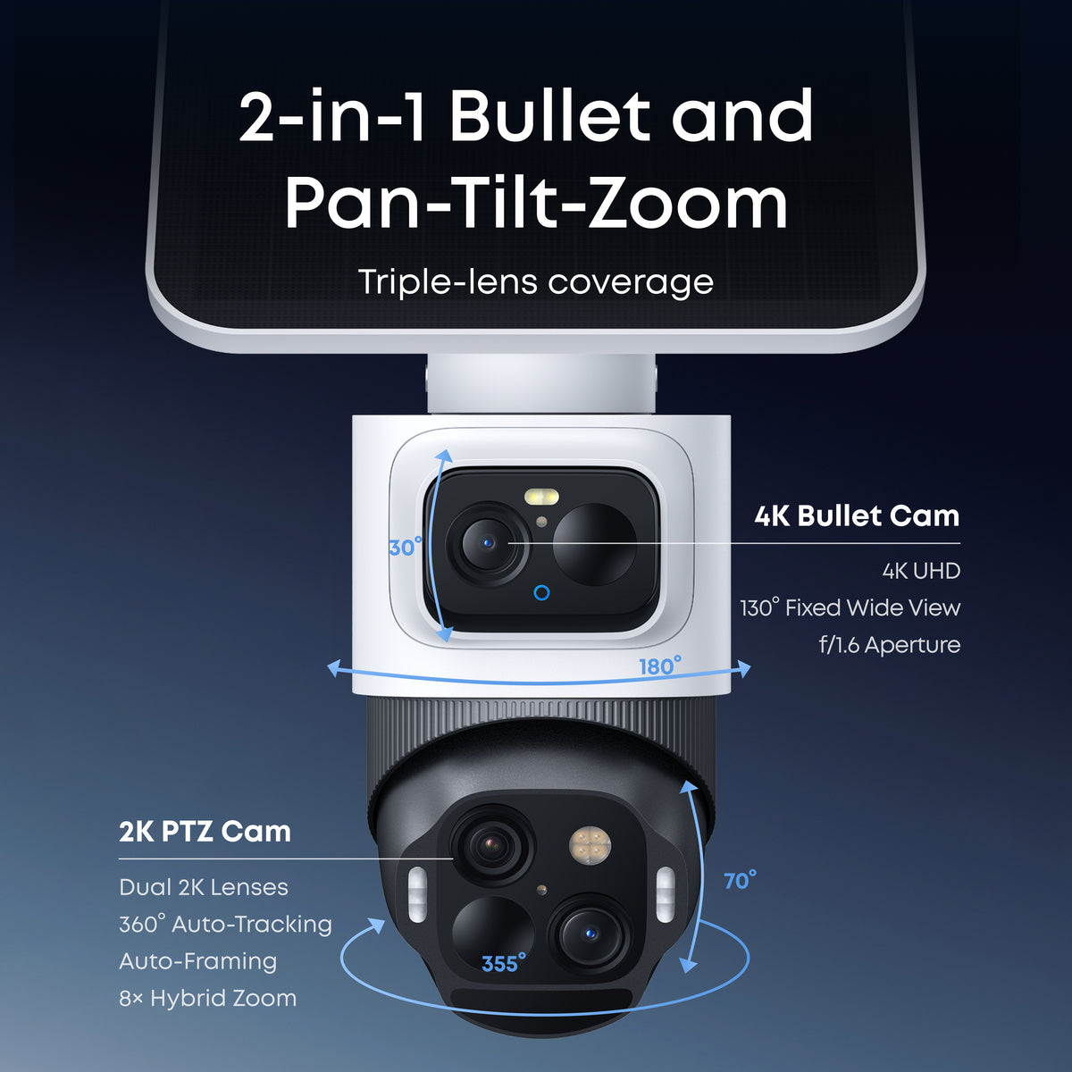 eufyCam S4 + Rechargeable Battery for eufyCam S4