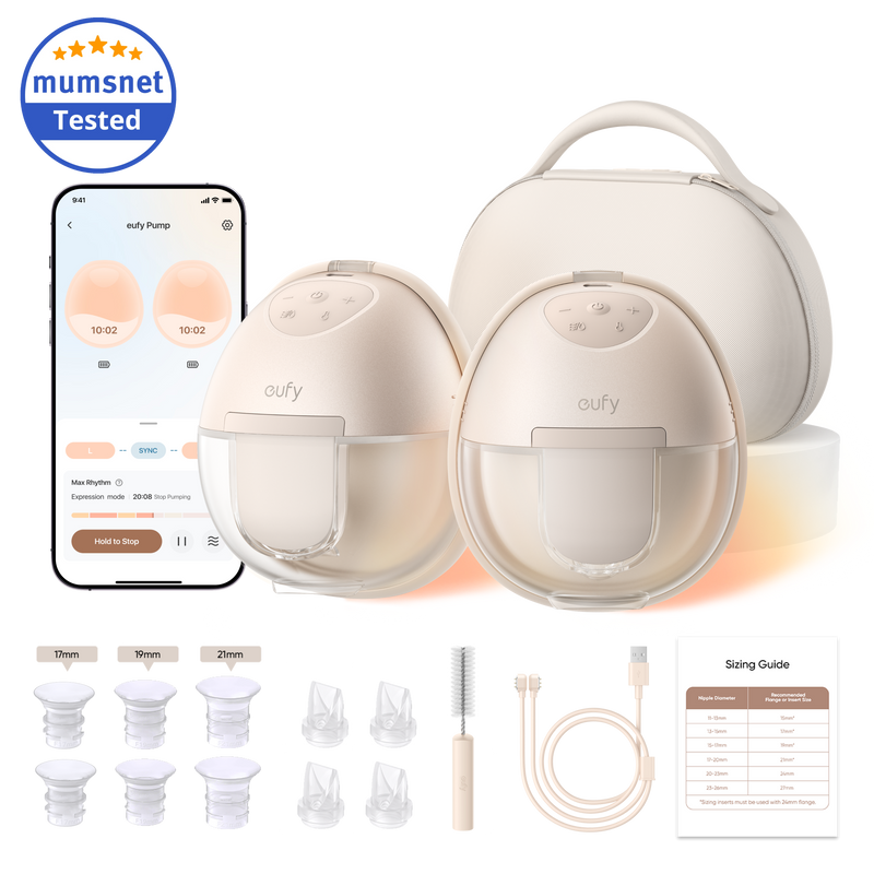 eufy S1 Pro Wearable Heated Electric Breast Pump