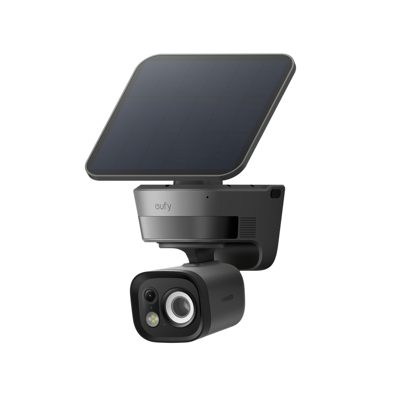 (Black) eufy TrackLight Cam S1