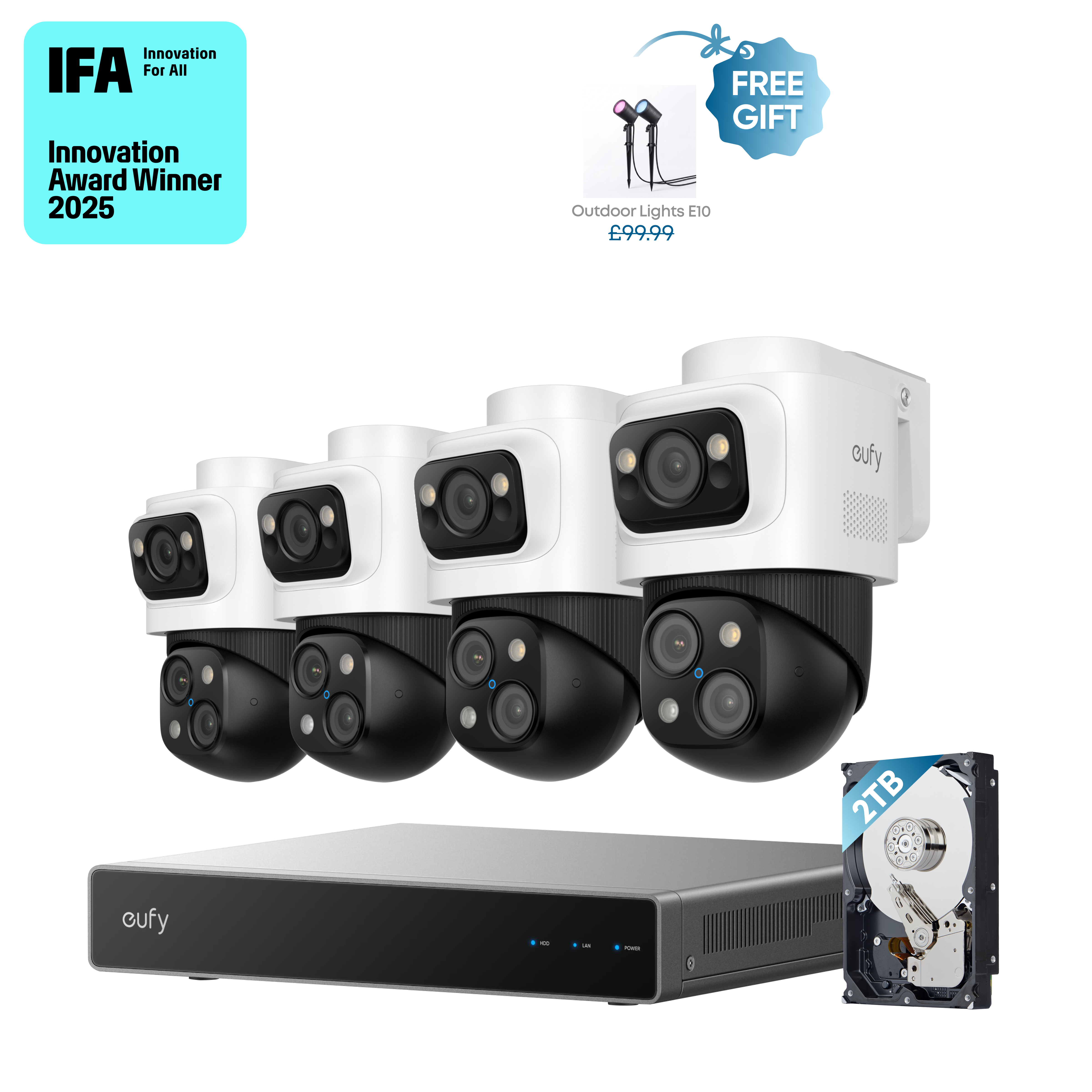 eufy NVR Security System S4 Max