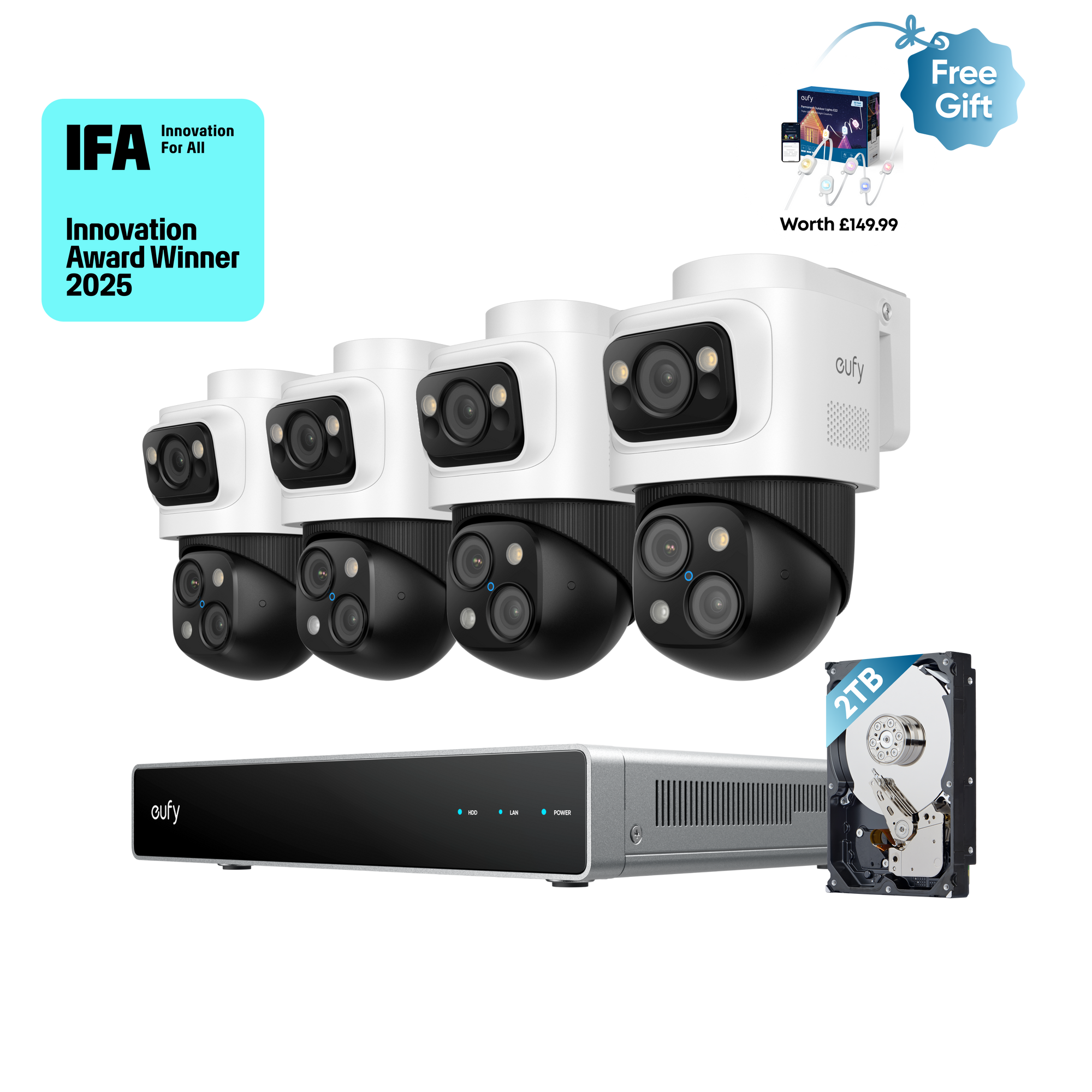 eufy NVR Security System S4 Max