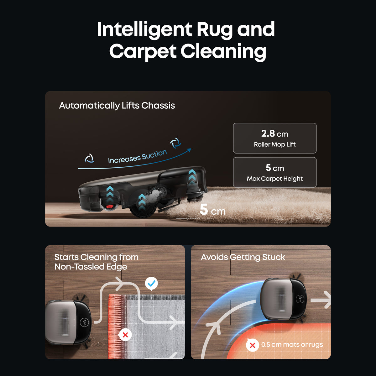 eufy Omni S2 Robot Vacuum & Mop | 30,000Pa, HydroJet 2.0 Self‑Cleaning, AI Navigation, All‑in‑One Station