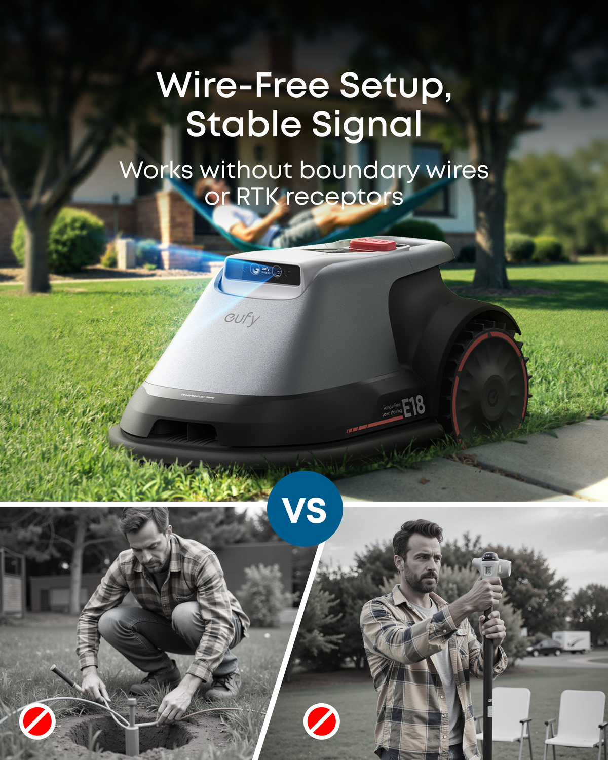 eufy Robot Lawn Mower E18