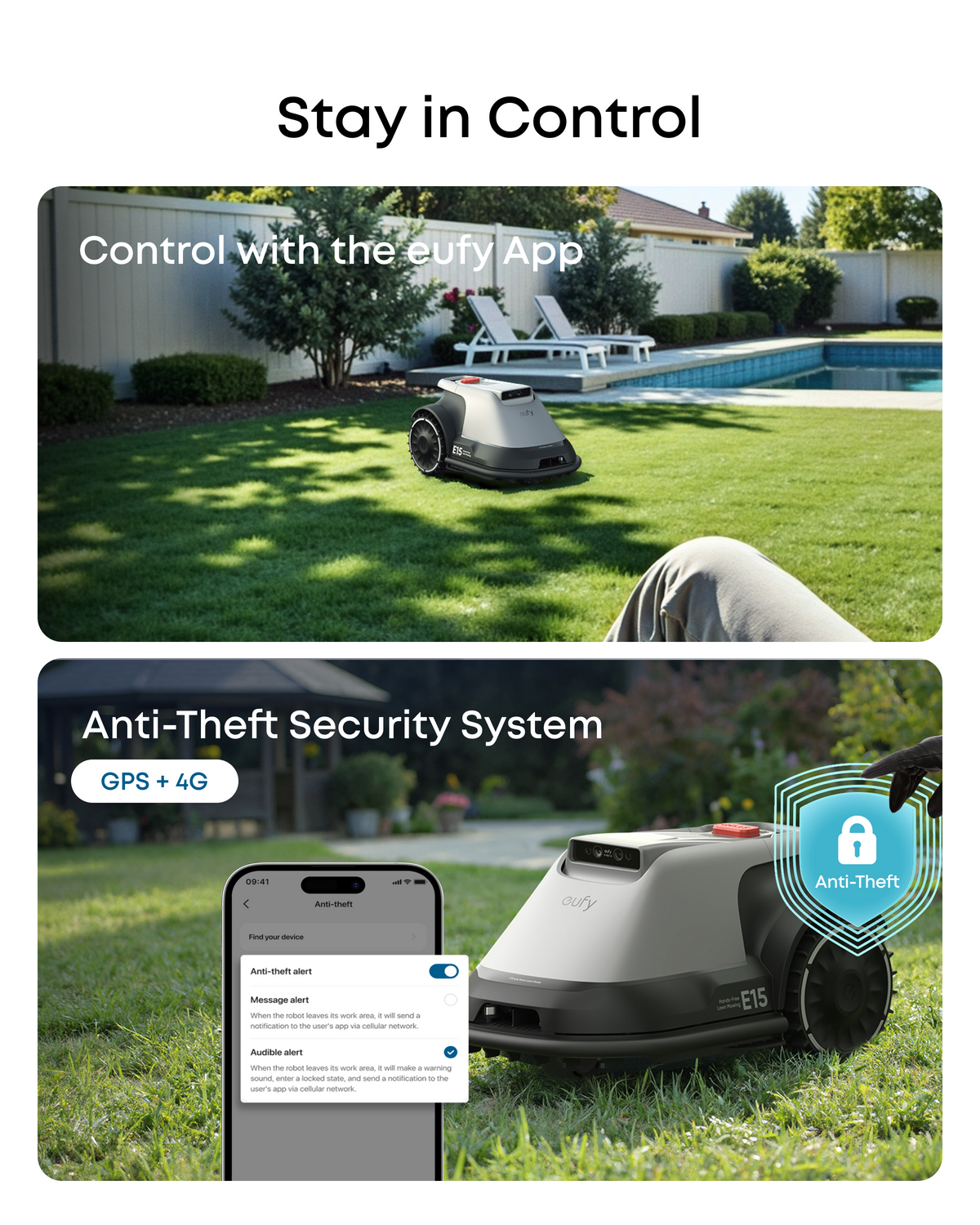 eufy Robot Lawn Mower E15