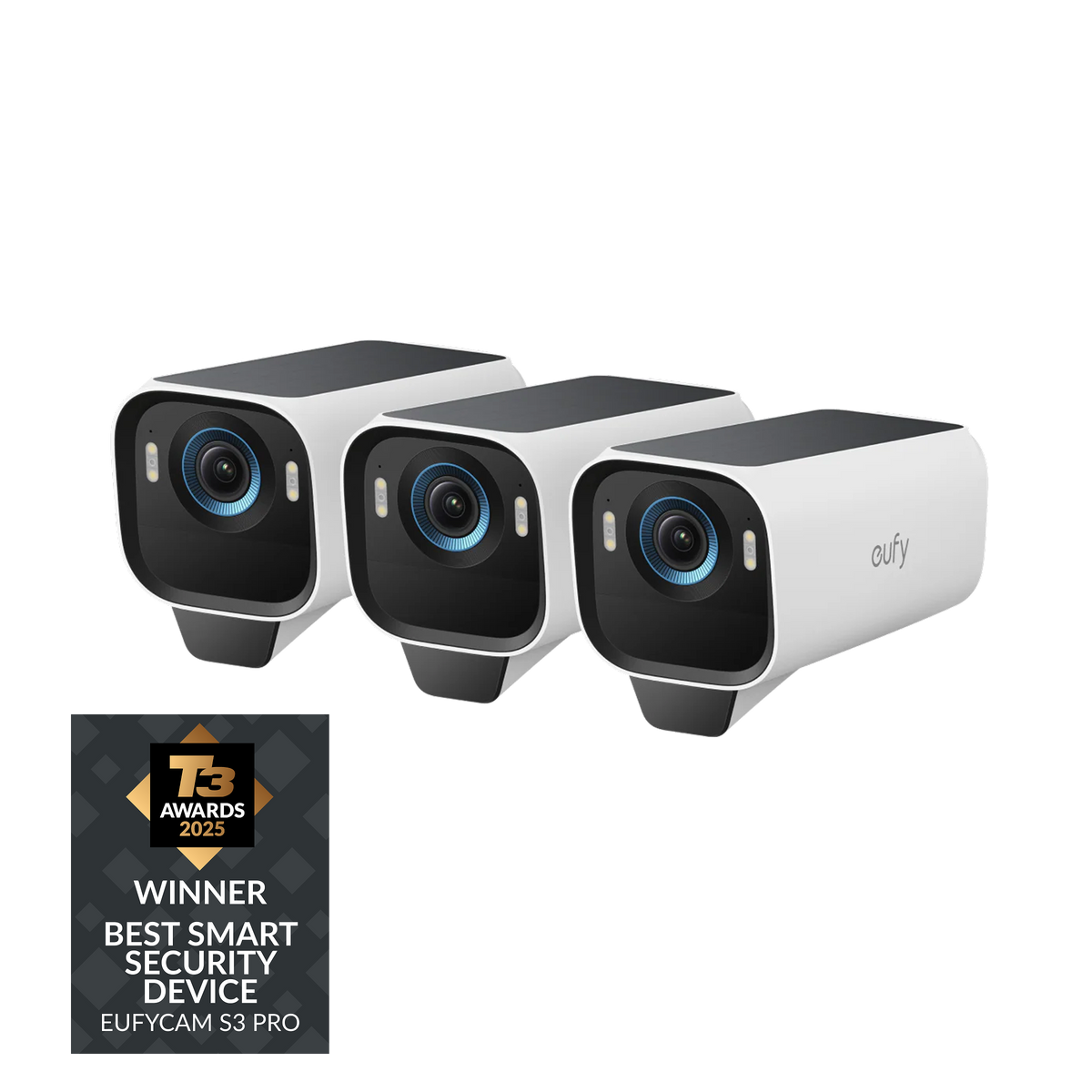 eufyCam S3 Pro Add-on Camera (3 Pack)
