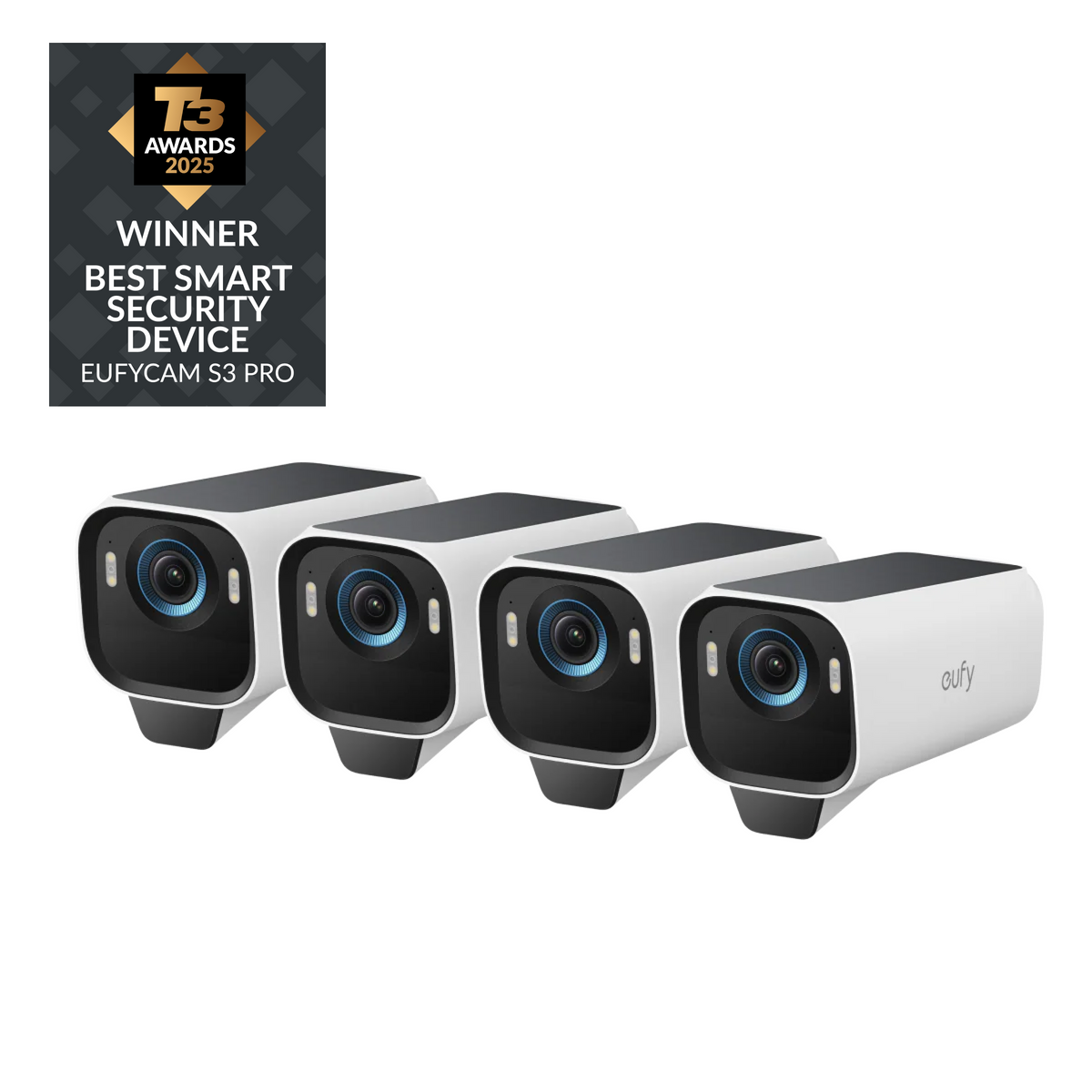eufyCam S3 Pro Add-on Camera (4 Pack)